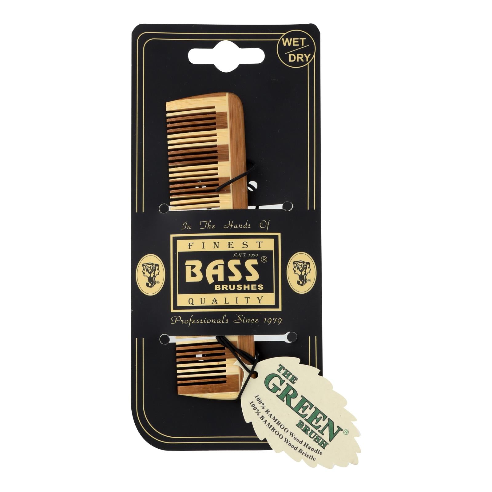 Bass Brushes Wet And Dry Comb  - 1 Each - Ct