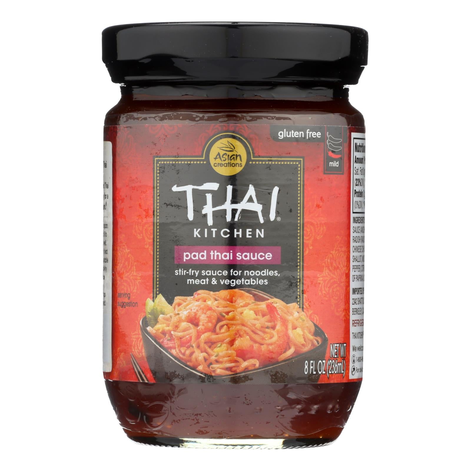 Thai Kitchen Original Pad Thai Sauce - Case Of 12 - 8 Fl Oz.