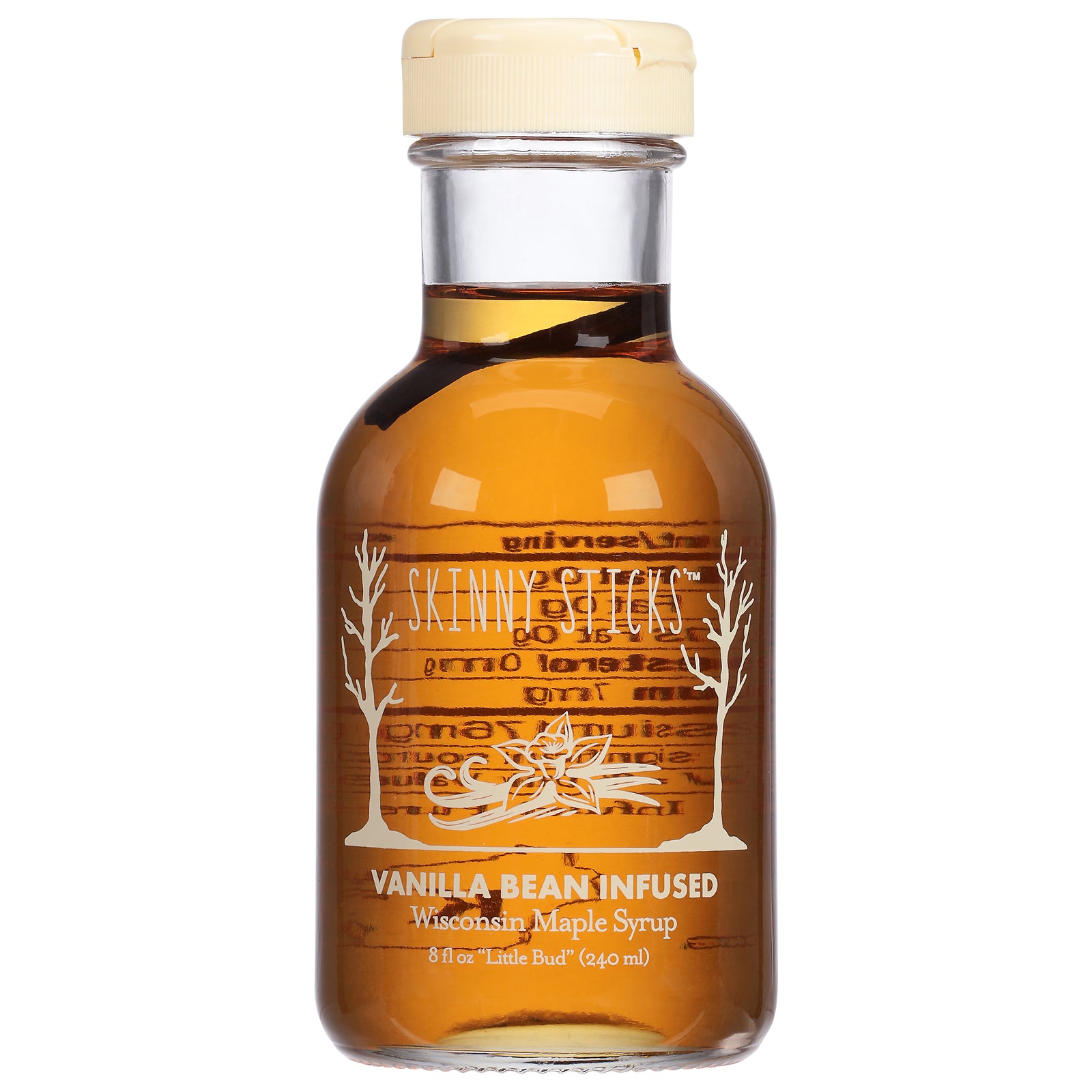 Skinny Sticks (maple Syrup) - Maple Syrup Vanilla Bean Infuse - Case of 12-8 FZ