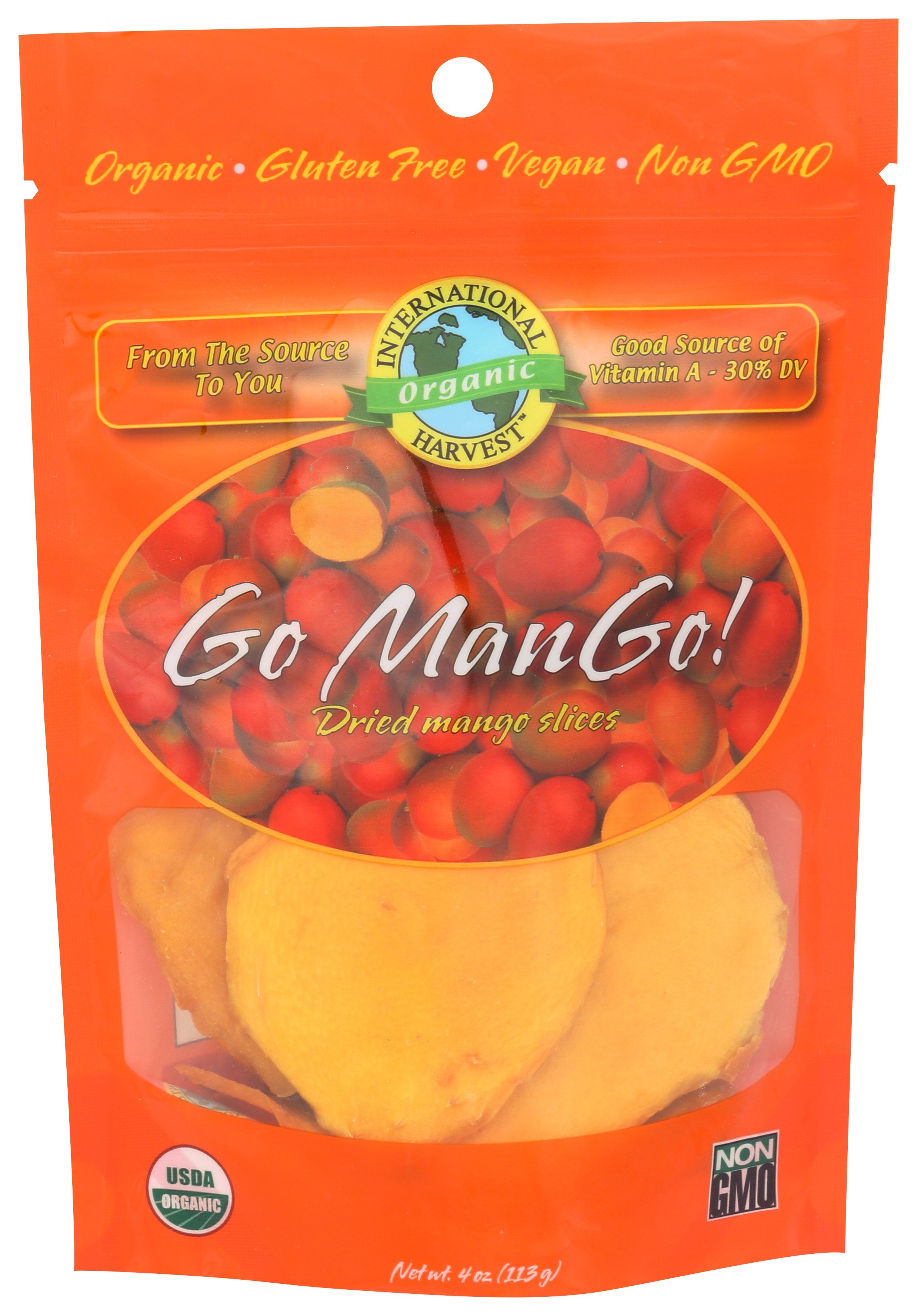 INTERNATIONAL HARVEST MANGO SLICES ORG - Case of 6