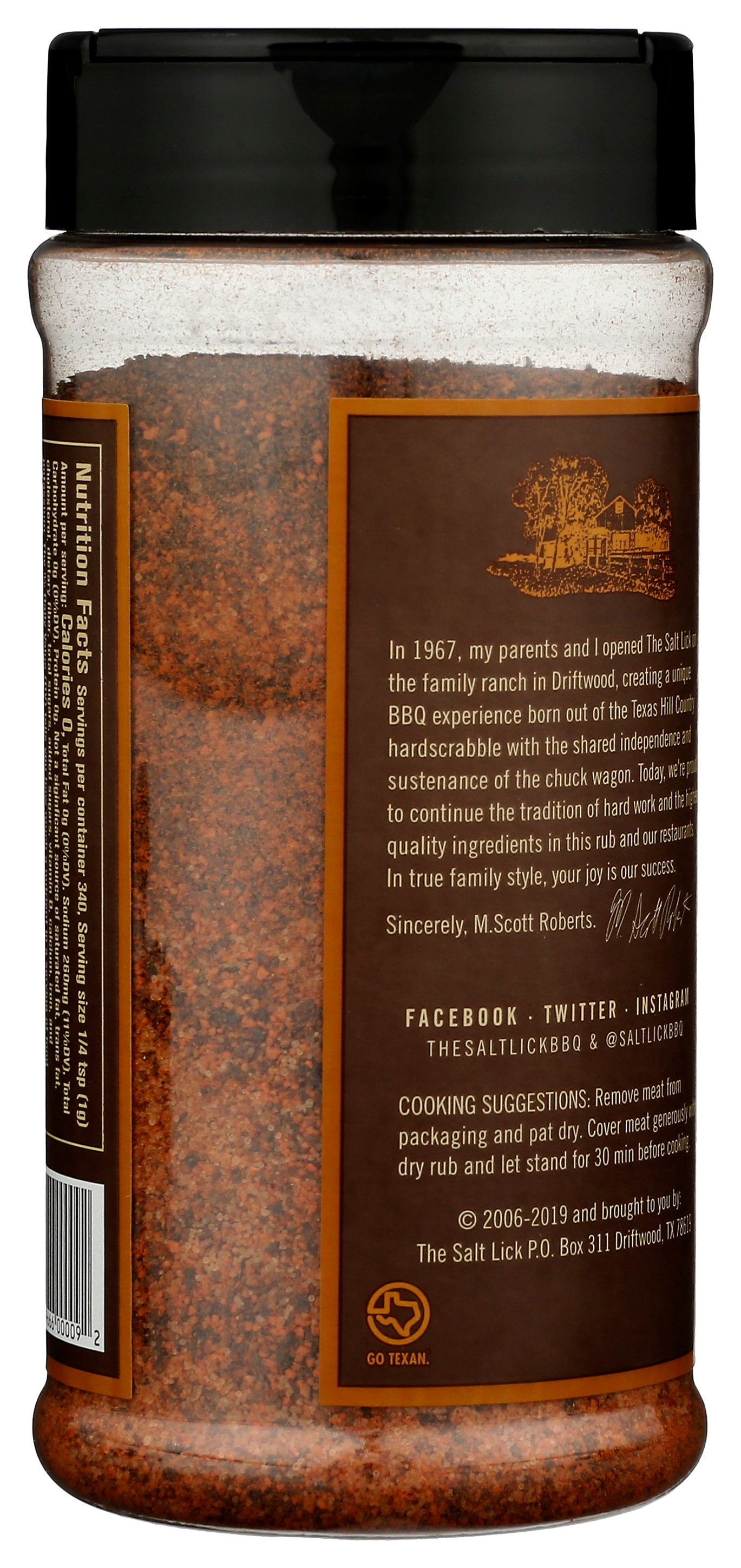 SALT LICK RUB DRY - Case of 6