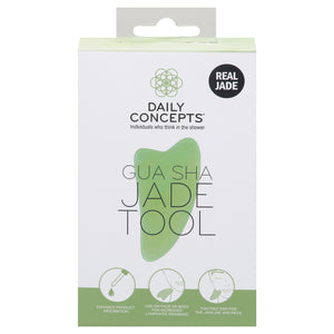 Daily Concepts - Tool Gua Sha Jade - 1 Each -1 Count