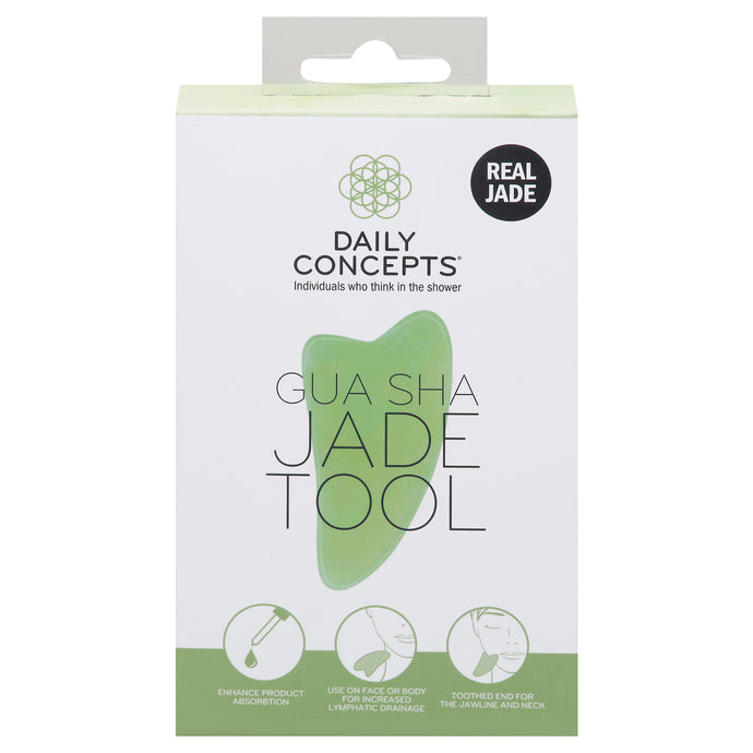 Daily Concepts - Tool Gua Sha Jade - 1 Each -1 Count