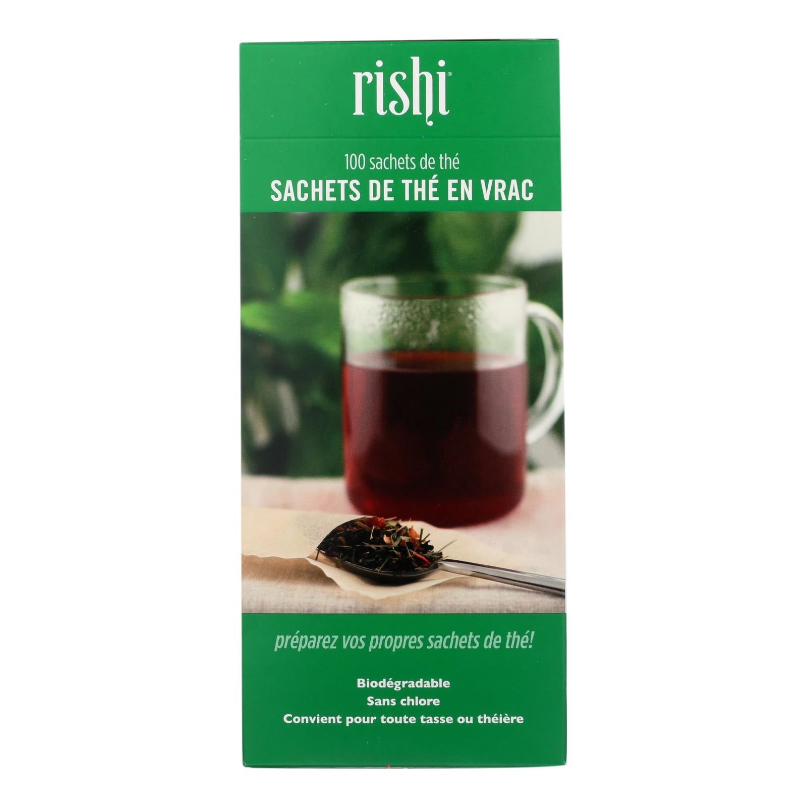 Rishi - Tea Filters 100ct - Case Of 24 - 100 Ct