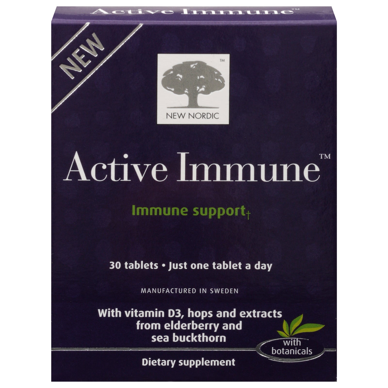 New Nordic - Immune Support Active - 1 Each-30 CT