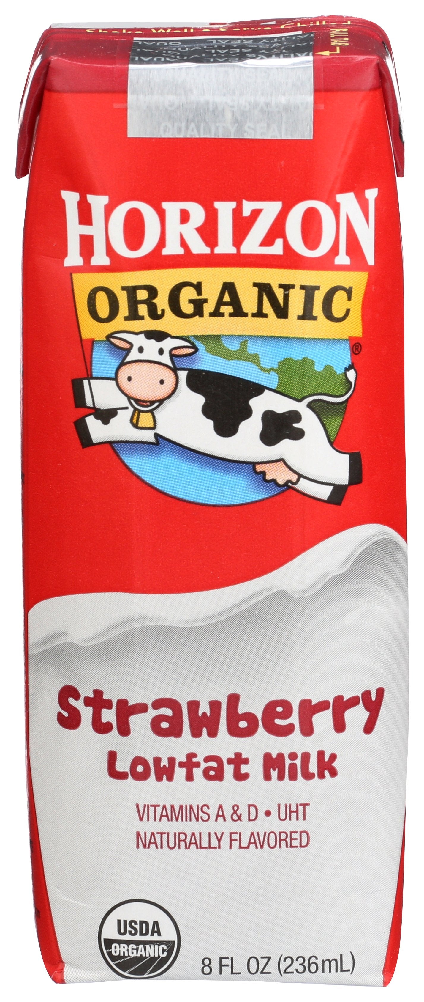 HORIZON MILK 1% STRWBRY SNGLE ORG - Case of 12