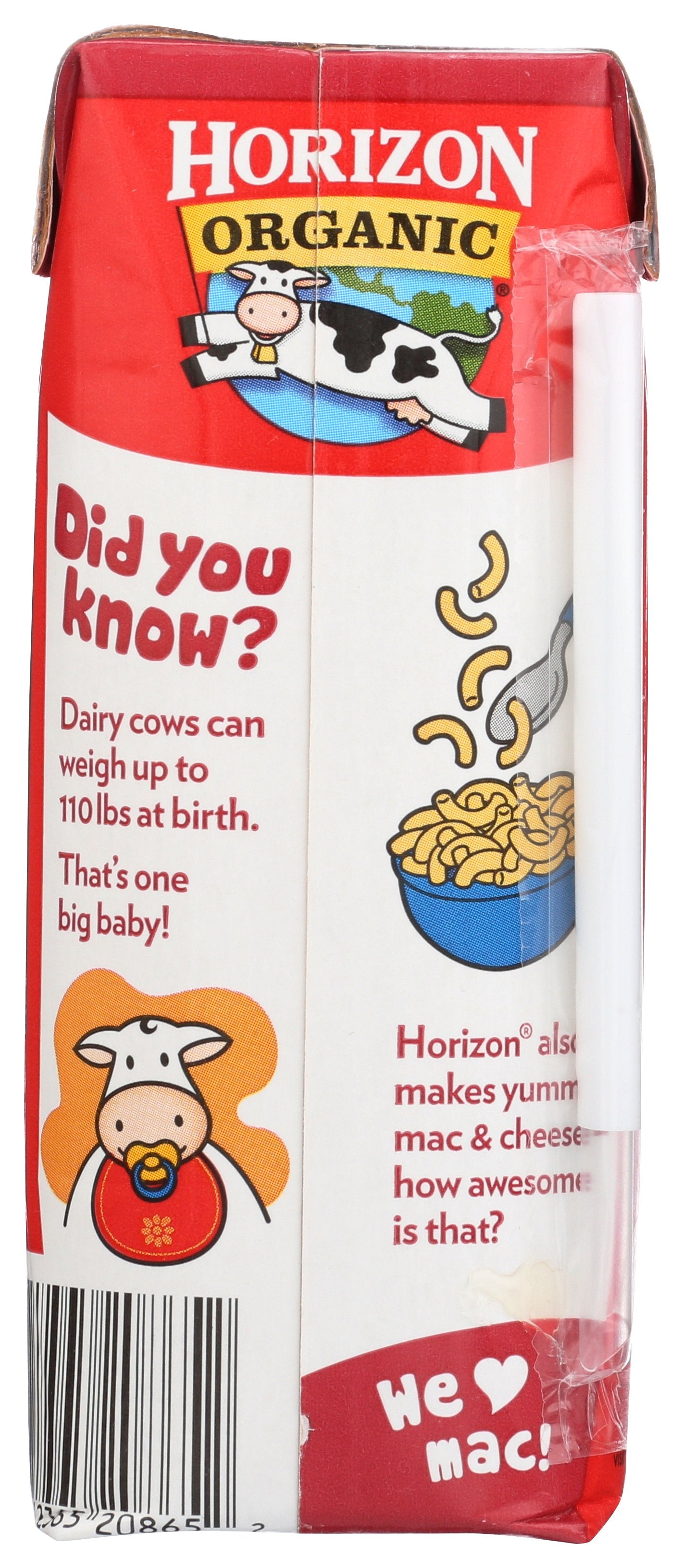 HORIZON MILK 1% STRWBRY SNGLE ORG - Case of 12