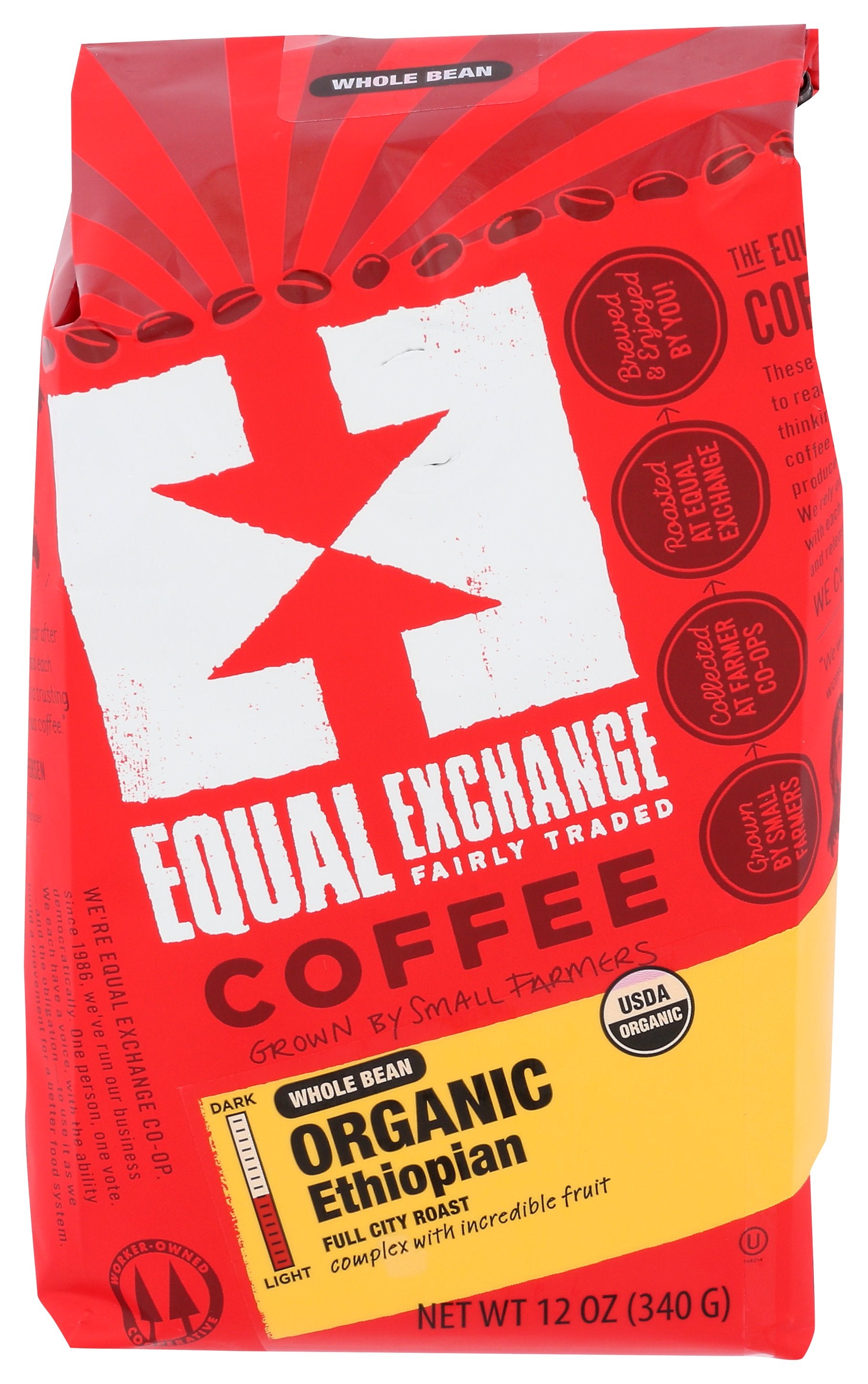 EQUAL EXCHANGE COFFEE WHLBN ETHIOPN ORG - Case of 6