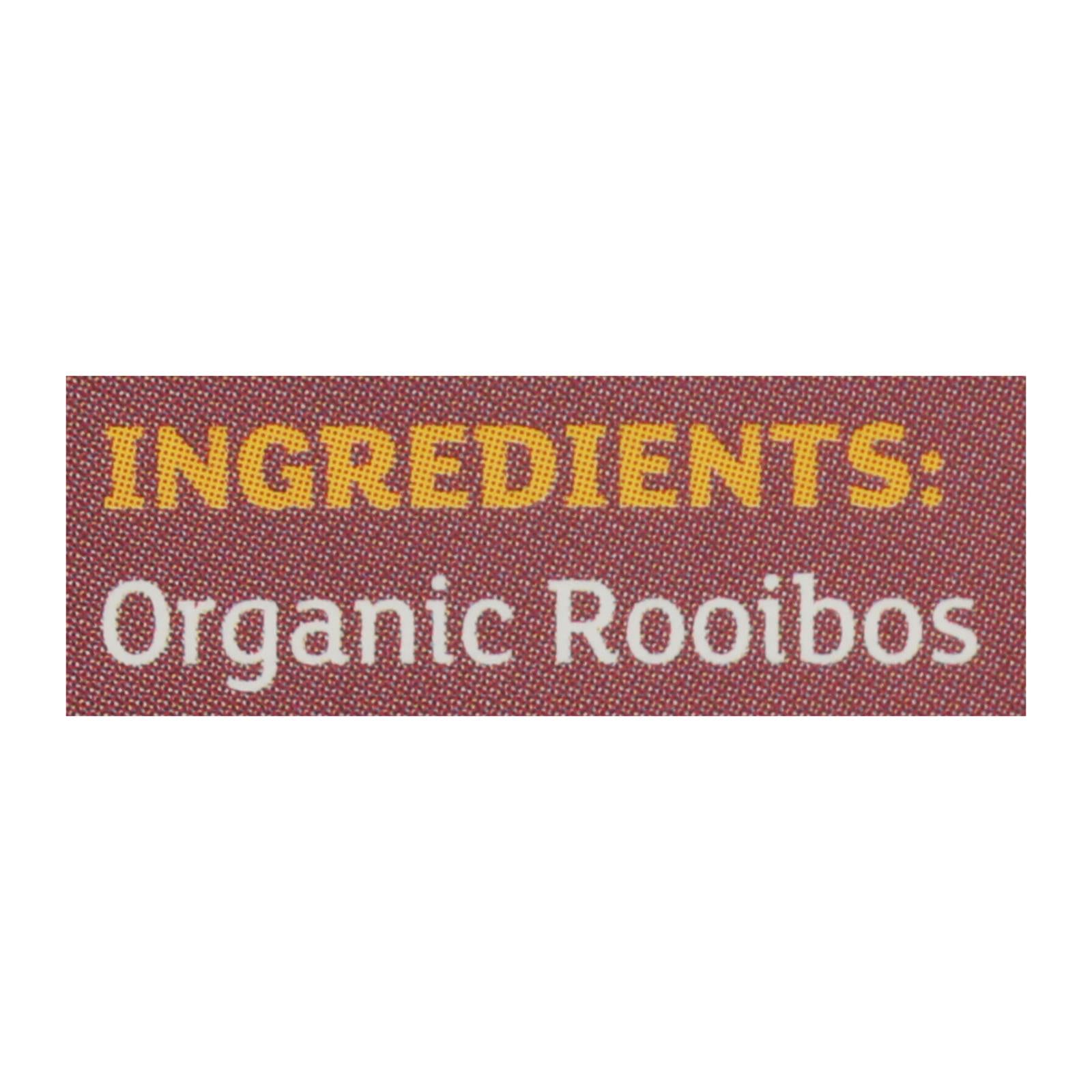 Equal Exchange Organic Rooibos Tea - Rooibos Tea - Case Of 6 - 20 Bags