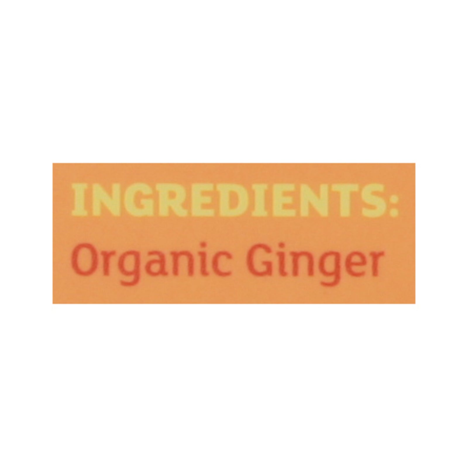 Equal Exchange - Tea Ginger - Case Of 6-20 Ct