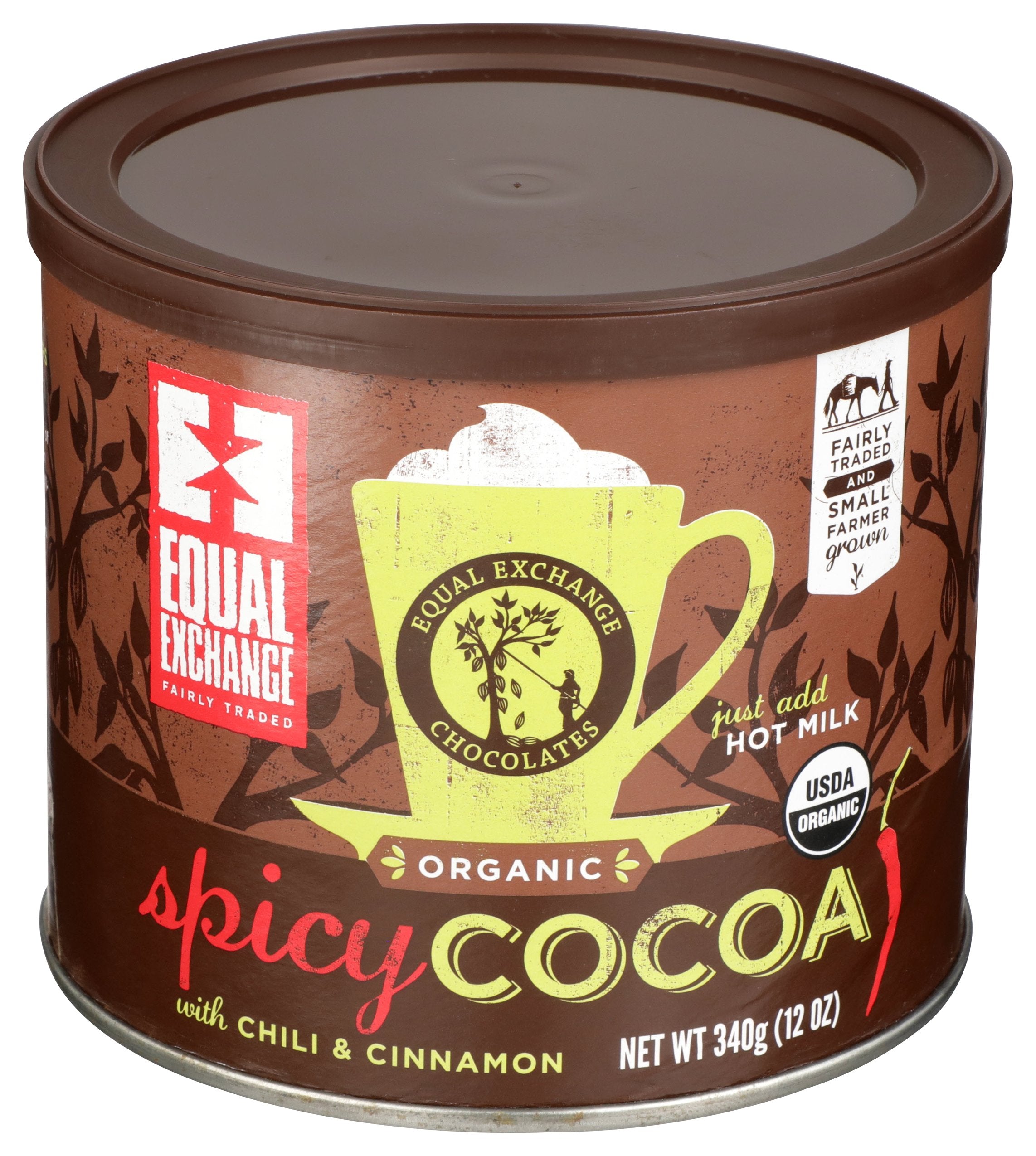 EQUAL EXCHANGE COCOA MIX HOT SPICY ORG - Case of 6