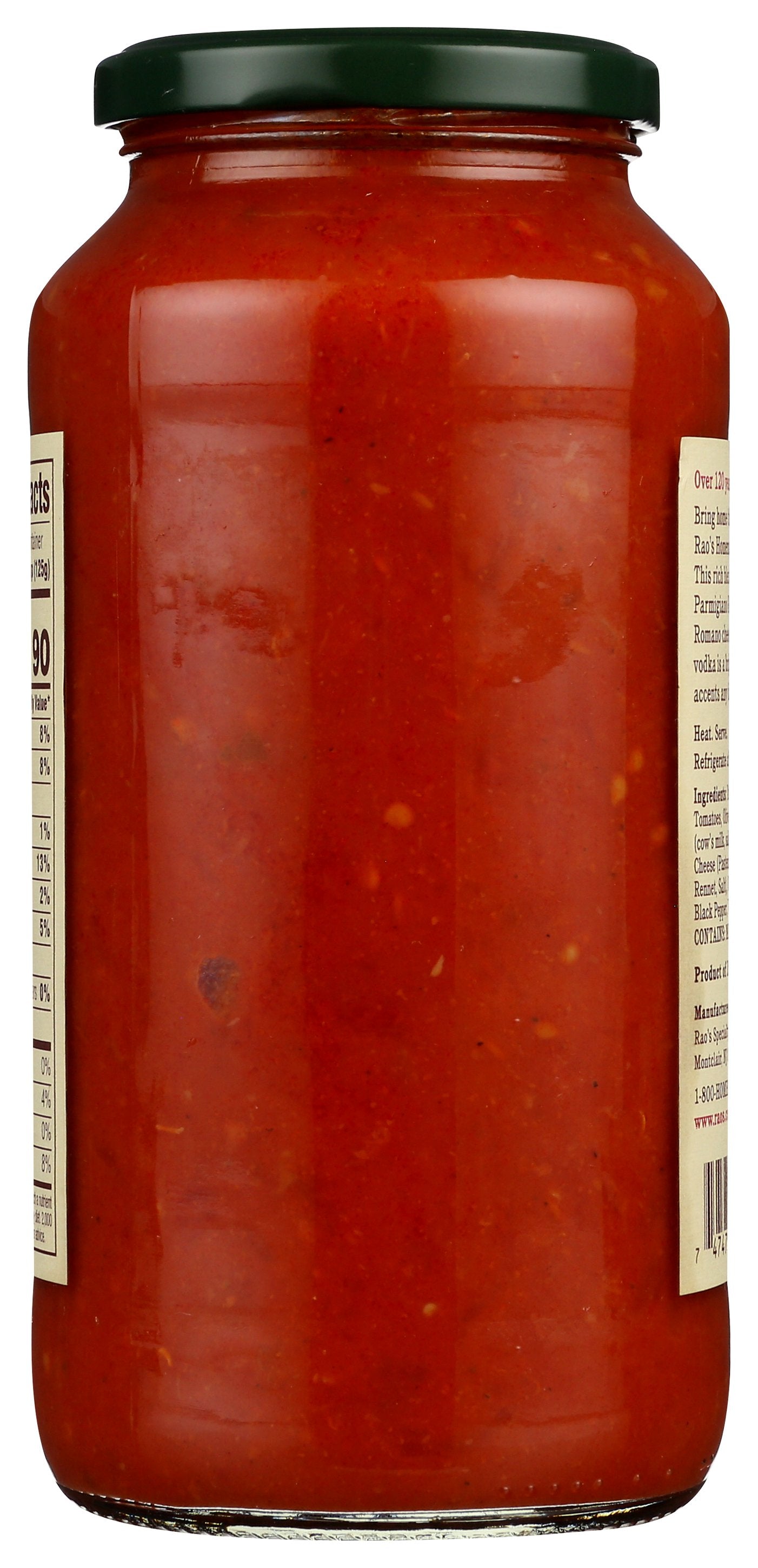 RAOS SAUCE VODKA - Case of 6 [Vodka Sauce 24 Oz - 24 OZ]