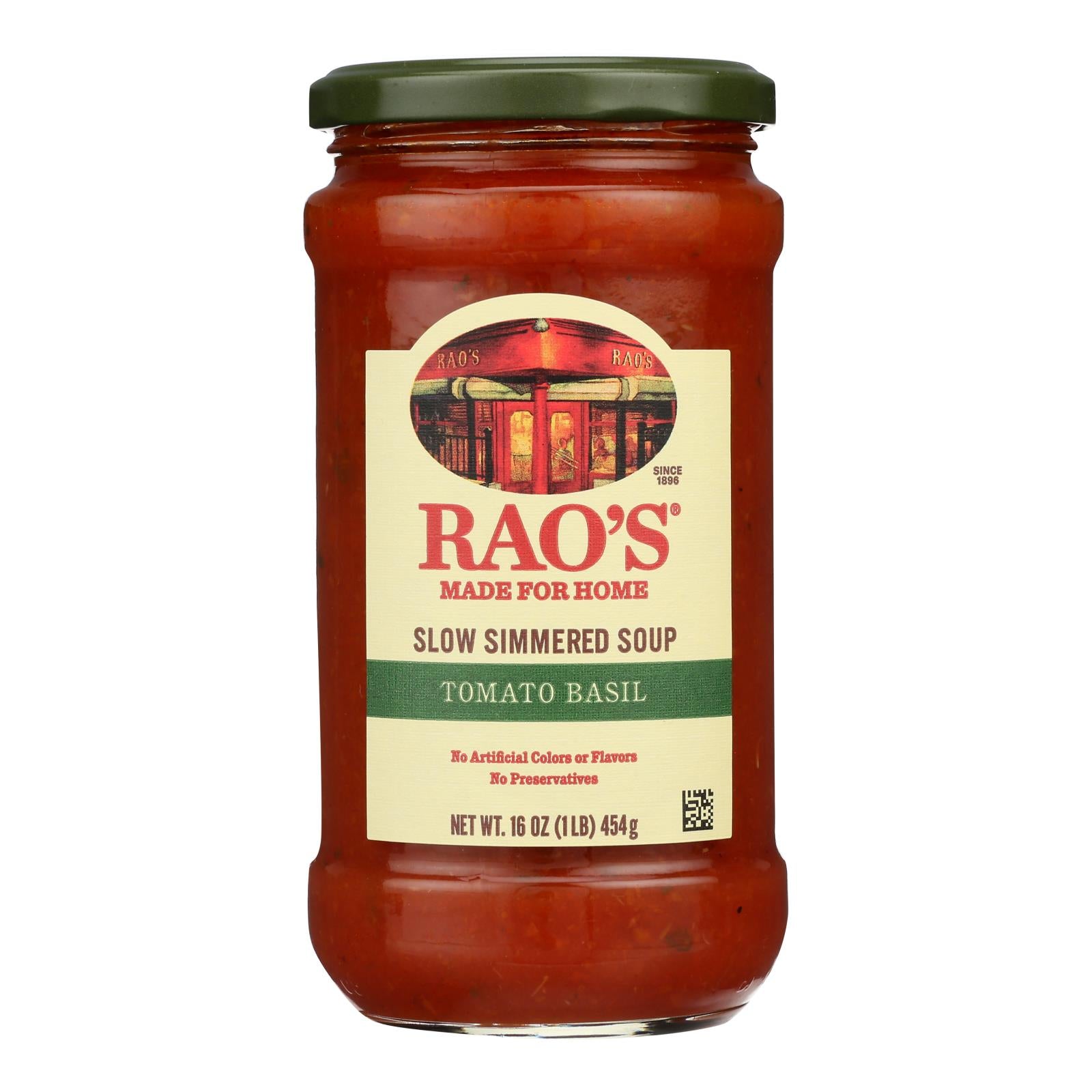 Rao's Specialty Food - Soup Tomato Basil - Case of 6 - 16 OZ
