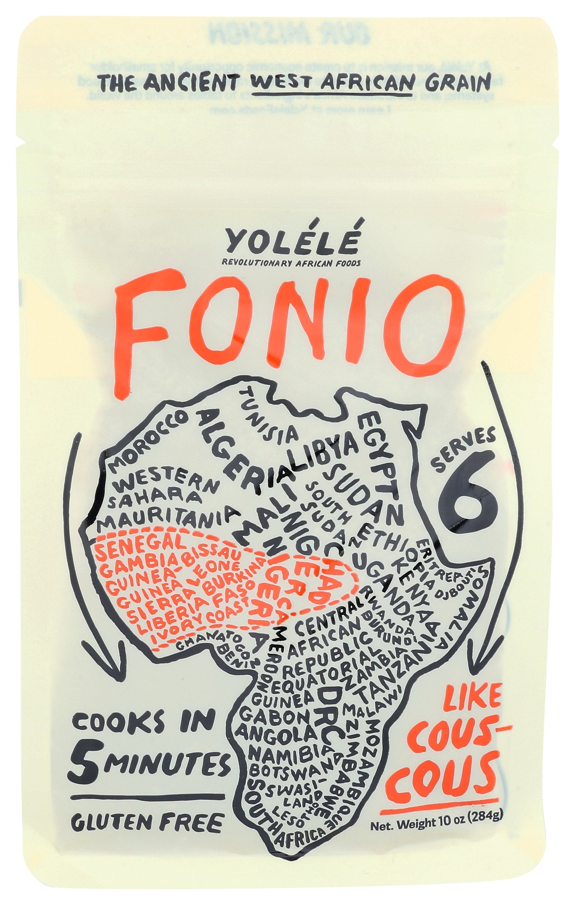 YOLELE FONIO ANCIENT GRAINS - Case of 6