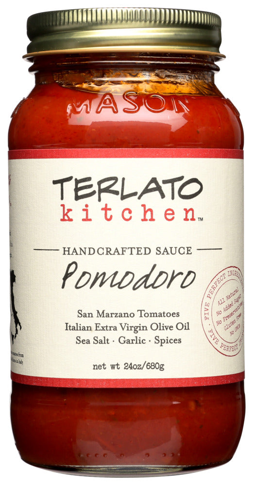 Terlato Kitchen Pasta Sauce Pomodoro - Case of 6 - 24 oz