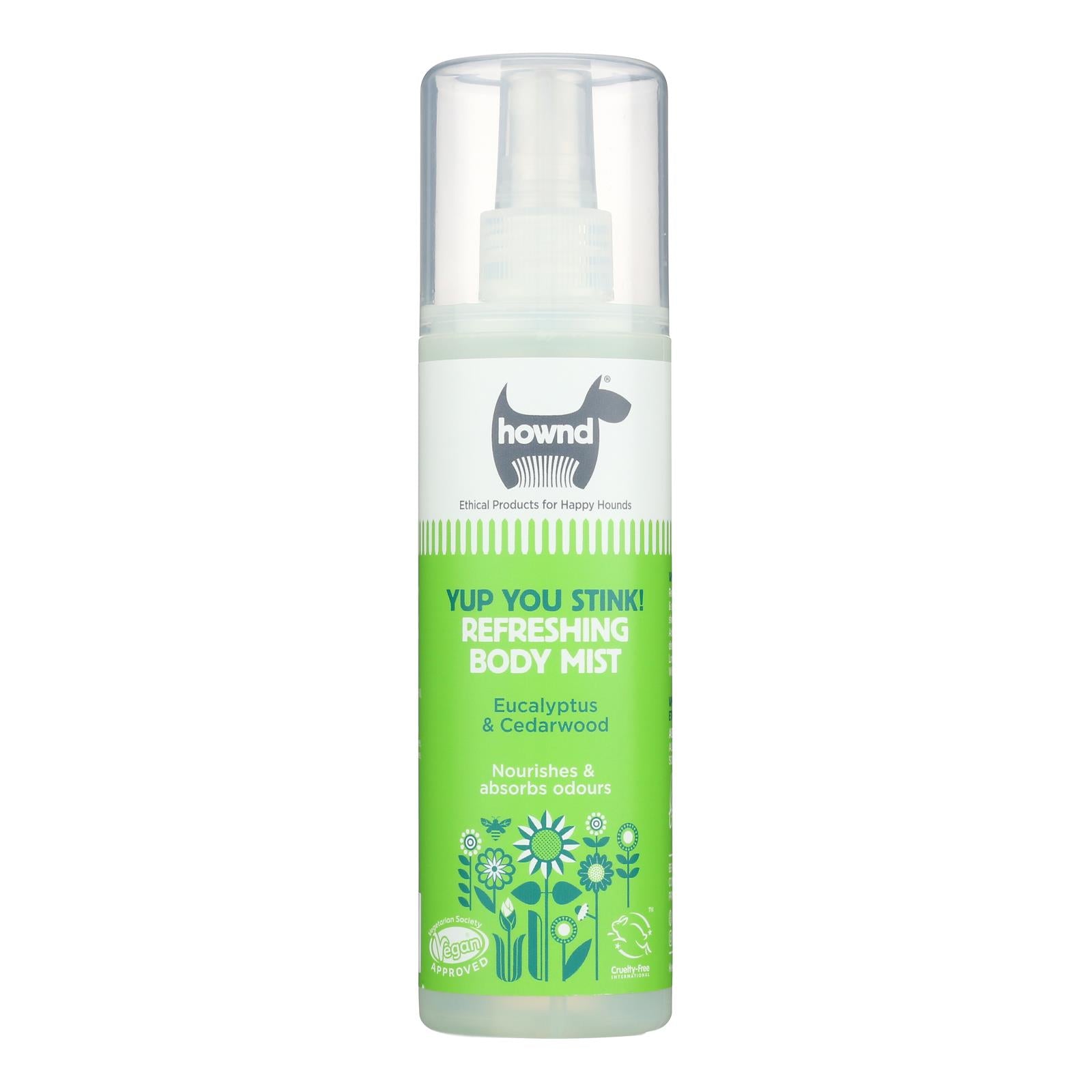 Hownd - Conditioning Body Mist for Dogs that Stink - Case of 6-8.5 Fluid Ounces