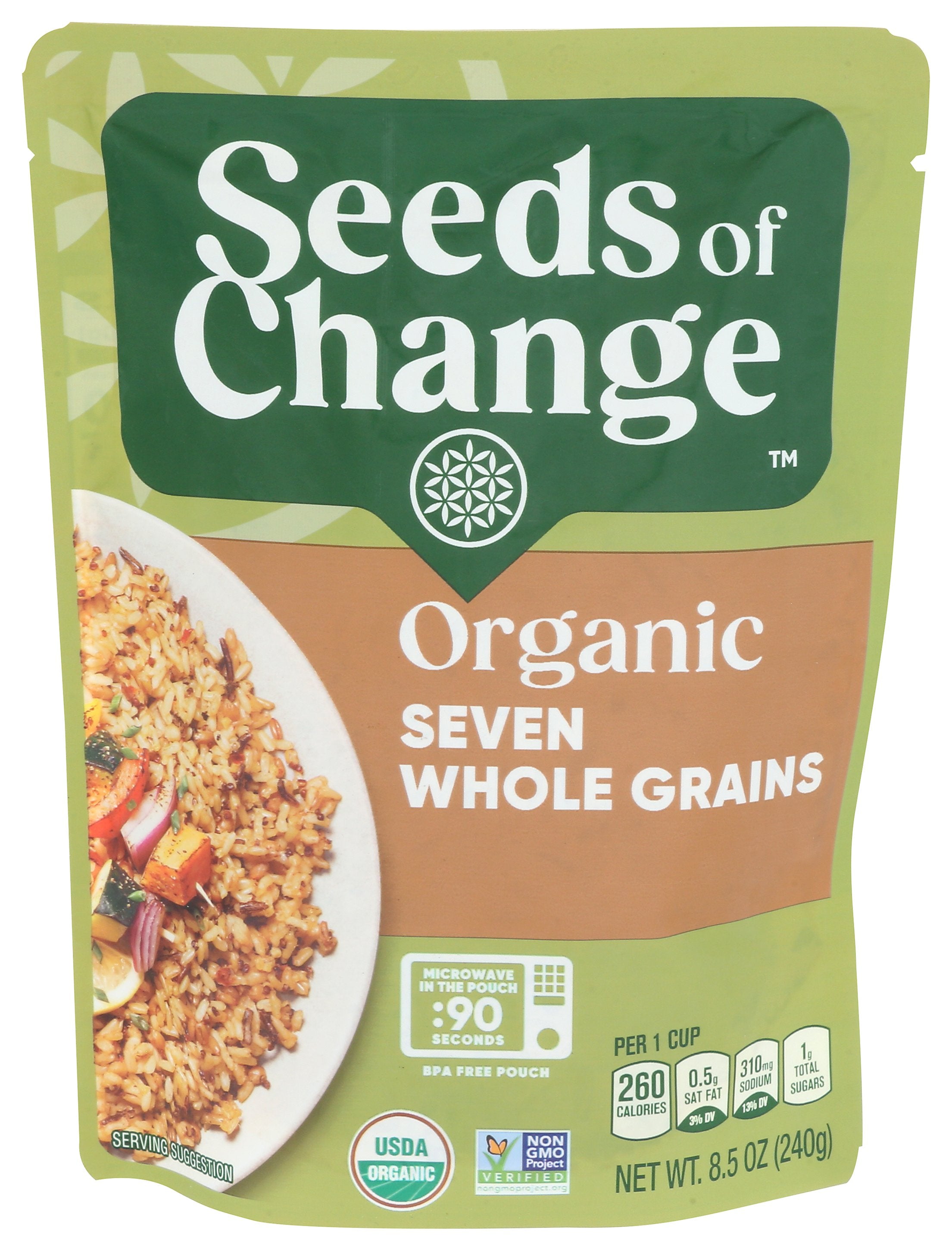 SEEDS OF CHANGE RICE 7WHLGRN RTH - Case of 12