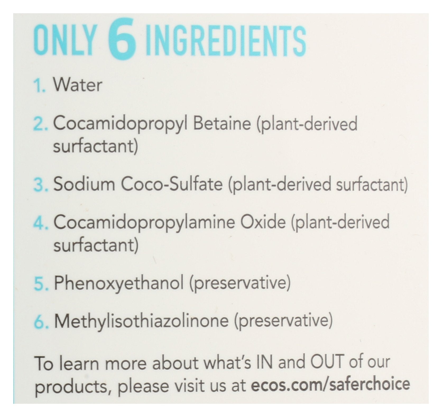 ECOS LNDRY FREE & CLEAR  170Z