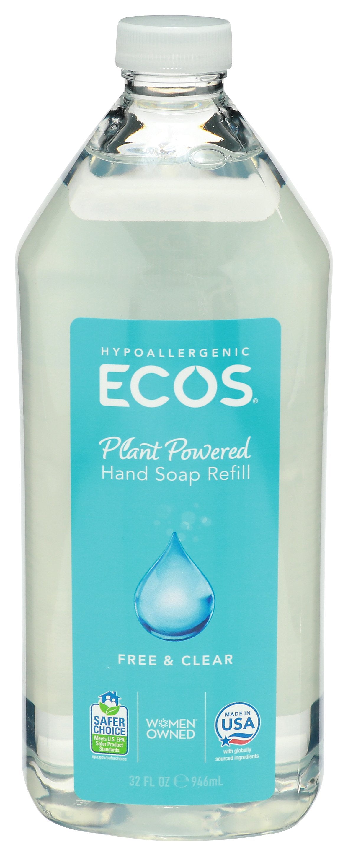 ECOS HAND SOAP FREE CLR RFL
