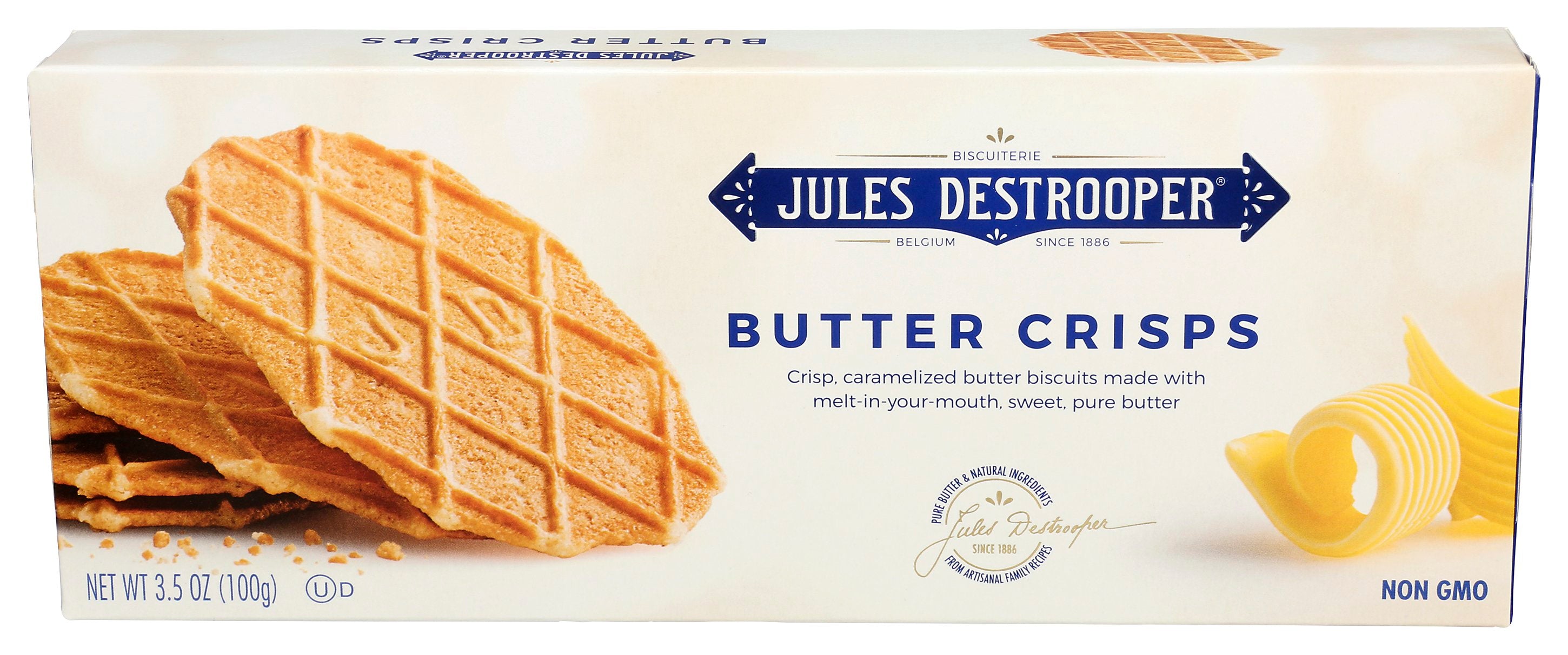 JULES DESTROOPER COOKIE BUTTER CRISPS - Case of 12