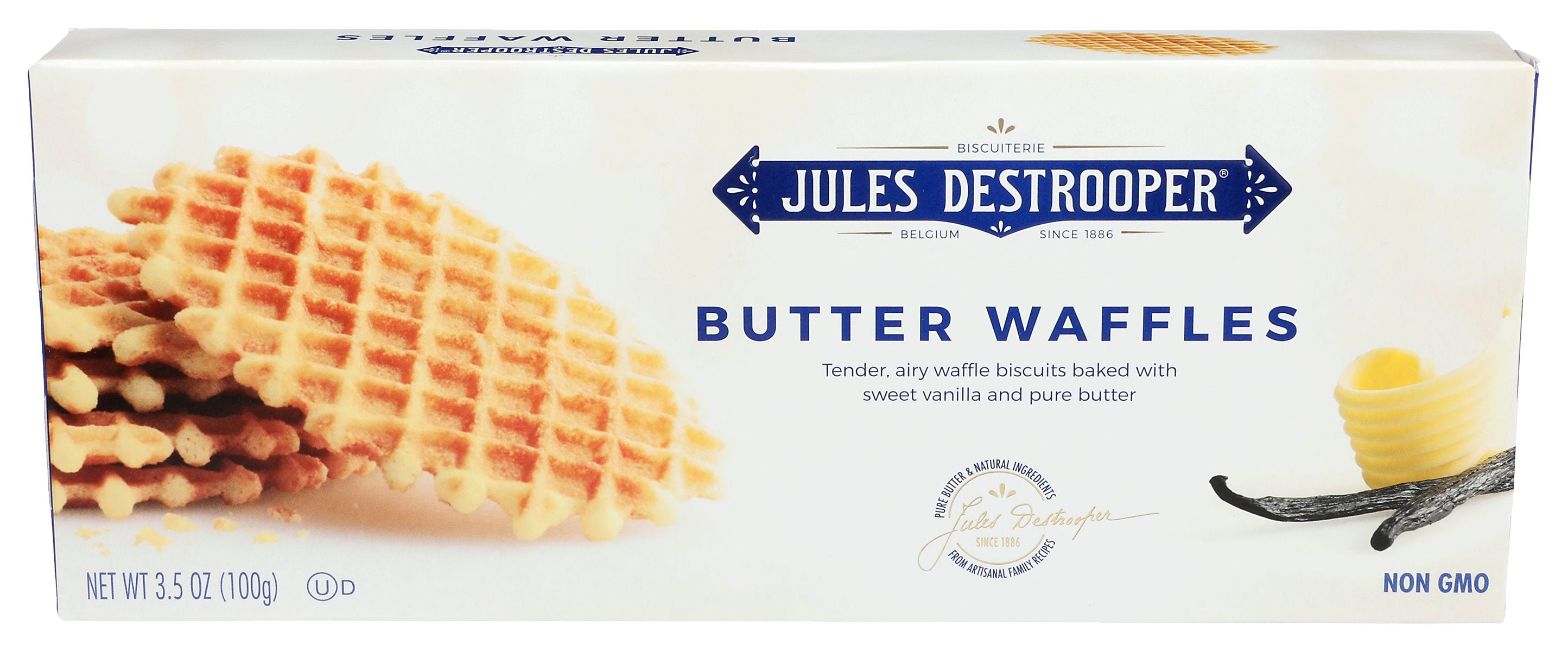 JULES DESTROOPER COOKIE BUTTER WAFFLES - Case of 12