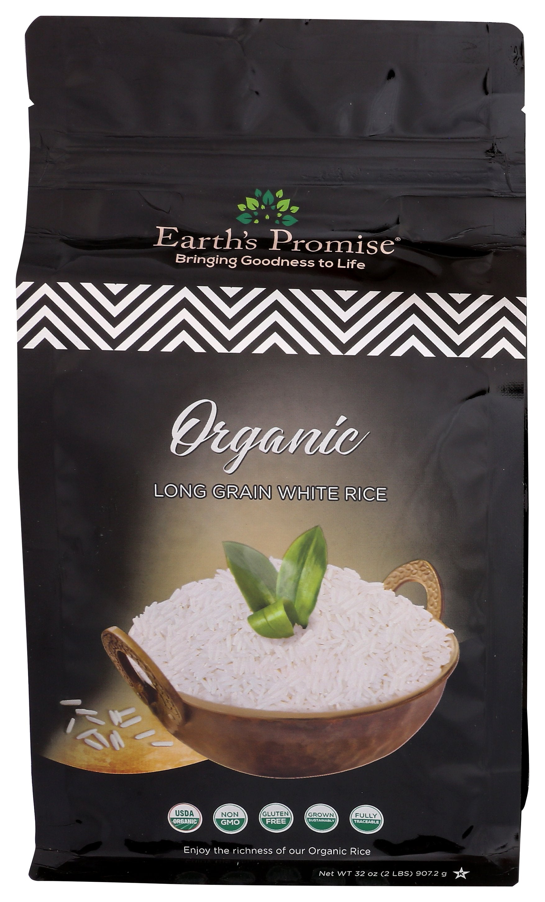 EARTHS PROMISE RICE WHITE LONG GRAIN ORG - Case of 5