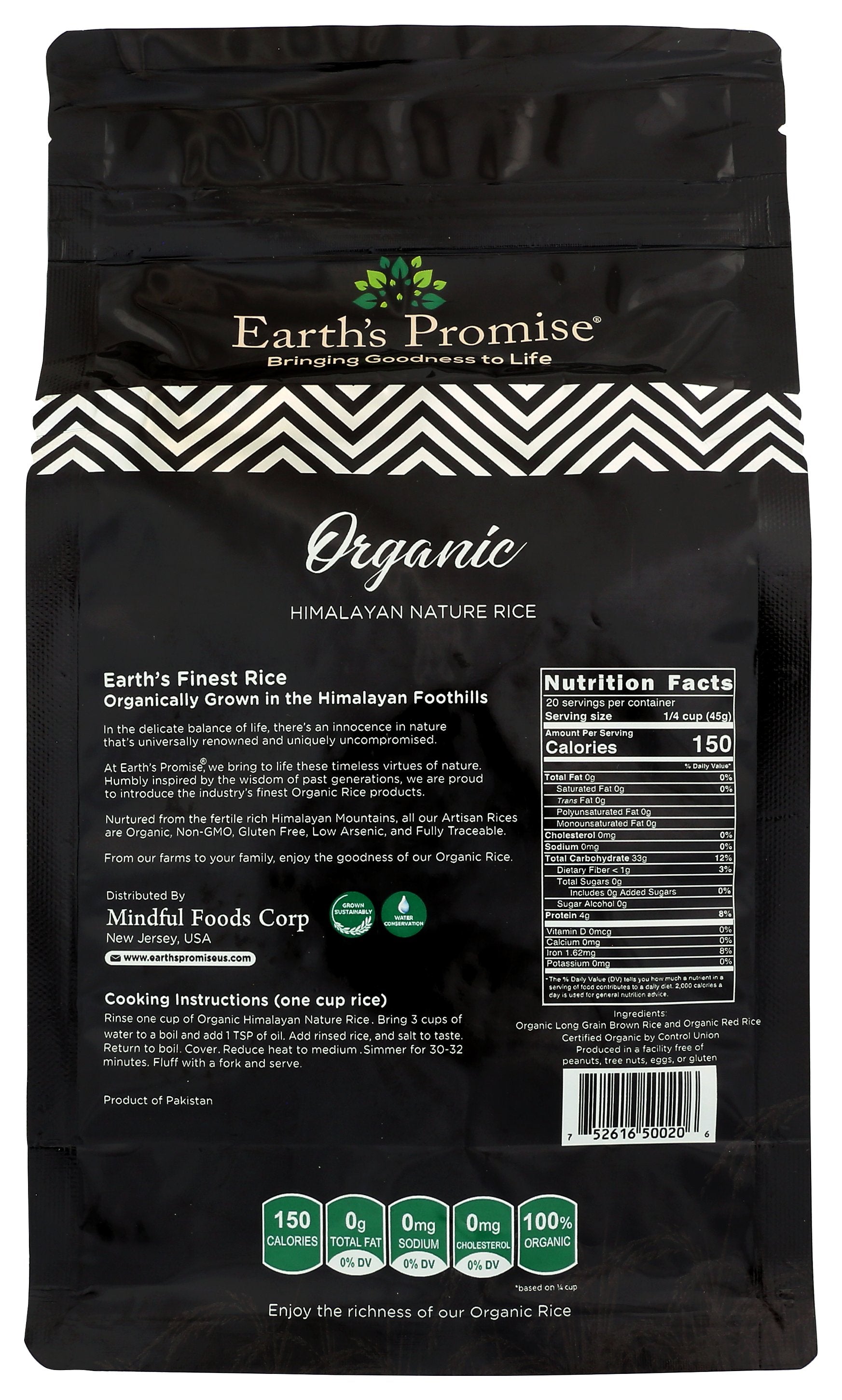 EARTHS PROMISE RICE HIMALAYAN NATURE ORG - Case of 5
