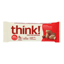 Load image into Gallery viewer, Think Products Thin Bar - Chunky Peanut Butter - Case Of 10 - 2.1 Oz