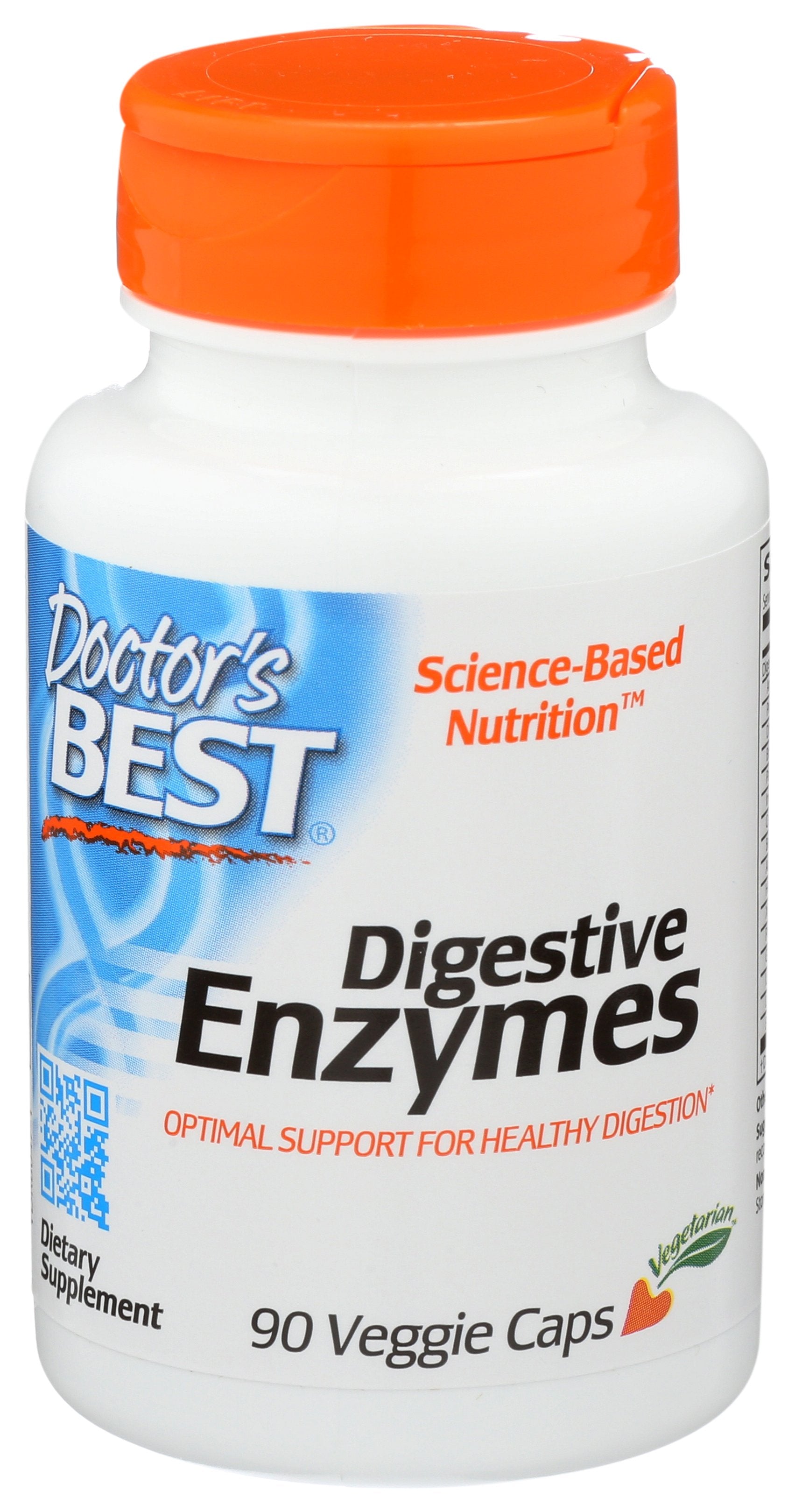 Complément Alimentaire Doctor's Best Enzymes Digestives - 90 Capsules - Neuf Scellé