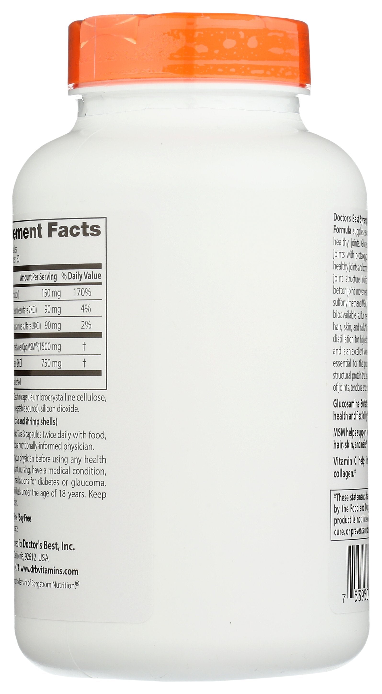 DOCTORS BEST GLUCOSAMINE MSM