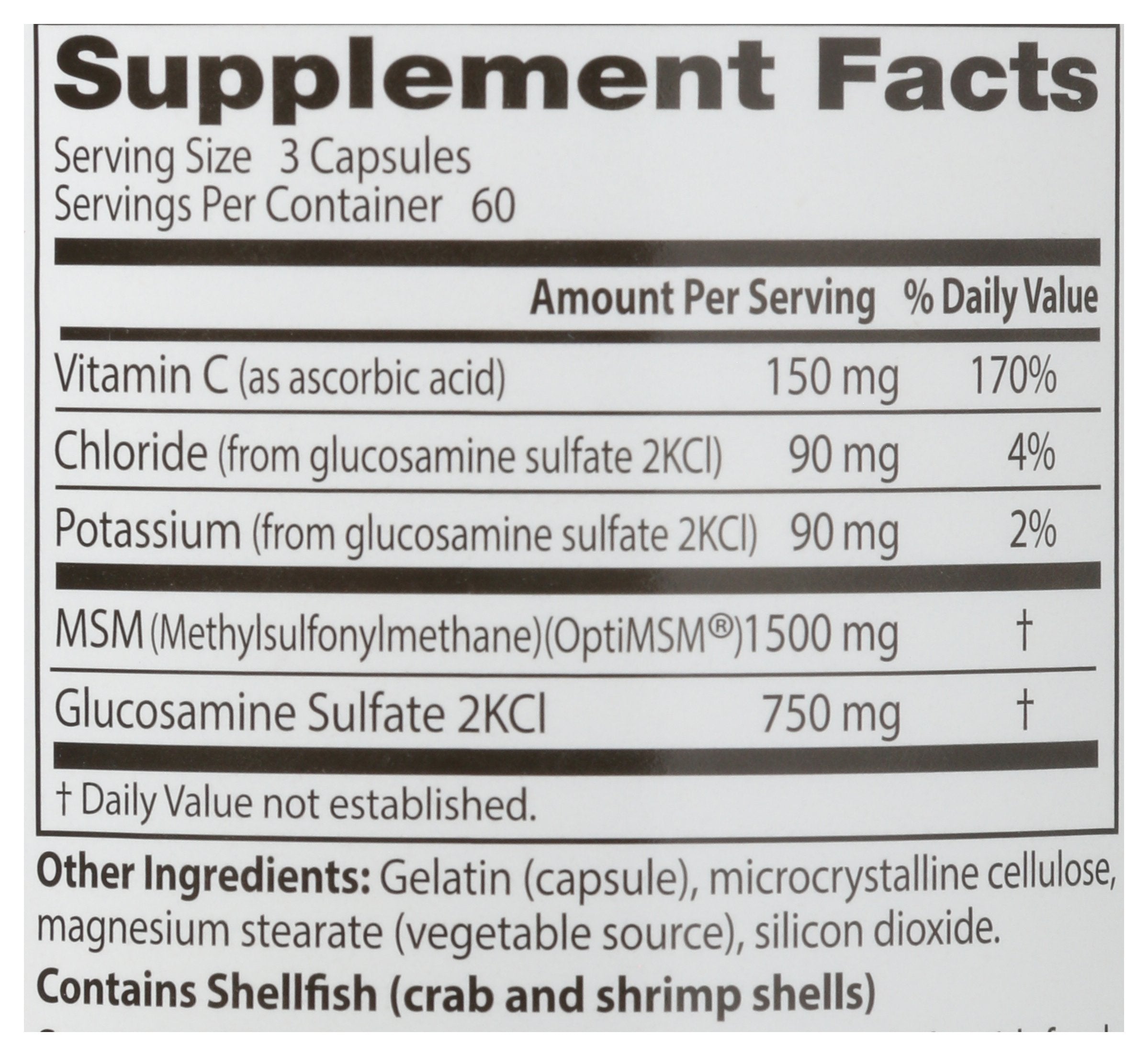DOCTORS BEST GLUCOSAMINE MSM