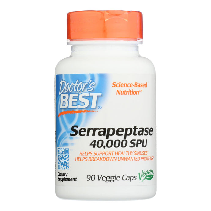 Doctor's Best - Serrapeptase - 1 Each-90 Vcap