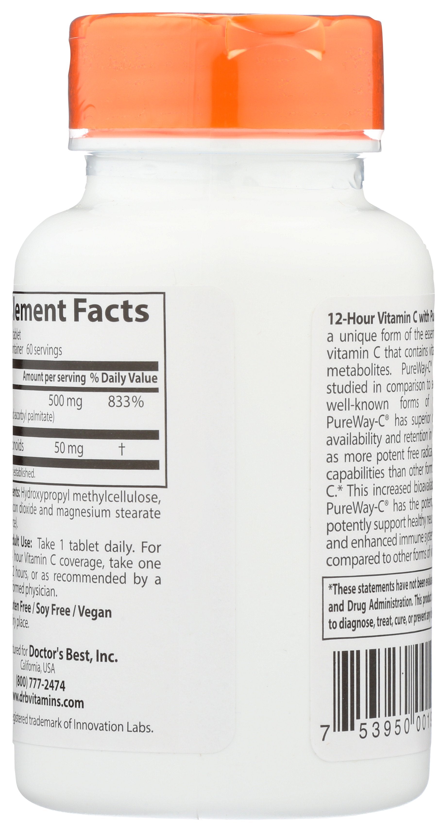 DOCTORS BEST VTMN C SUSTAINED RELEASE