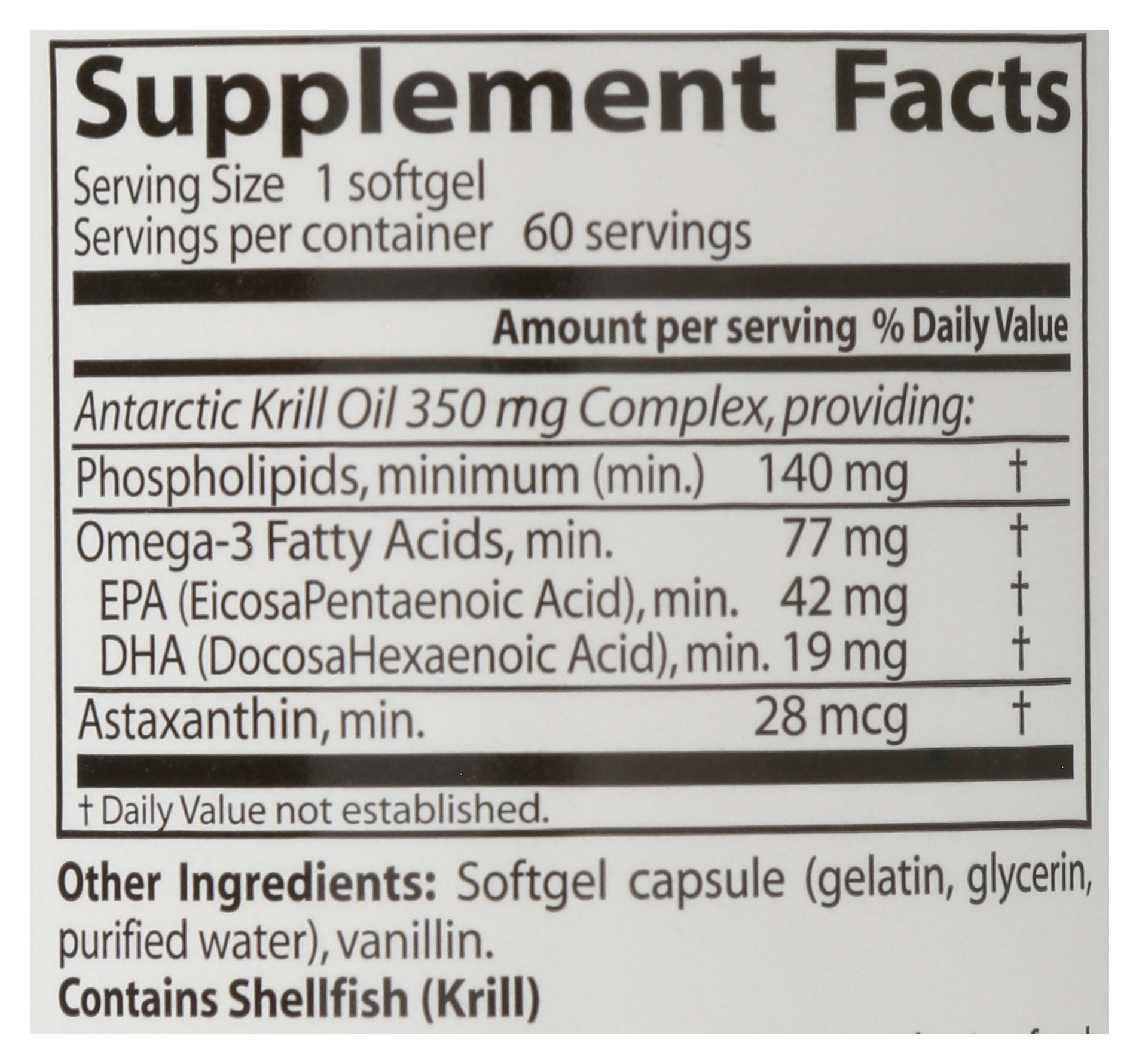 DOCTORS BEST REAL KRILL 350MG