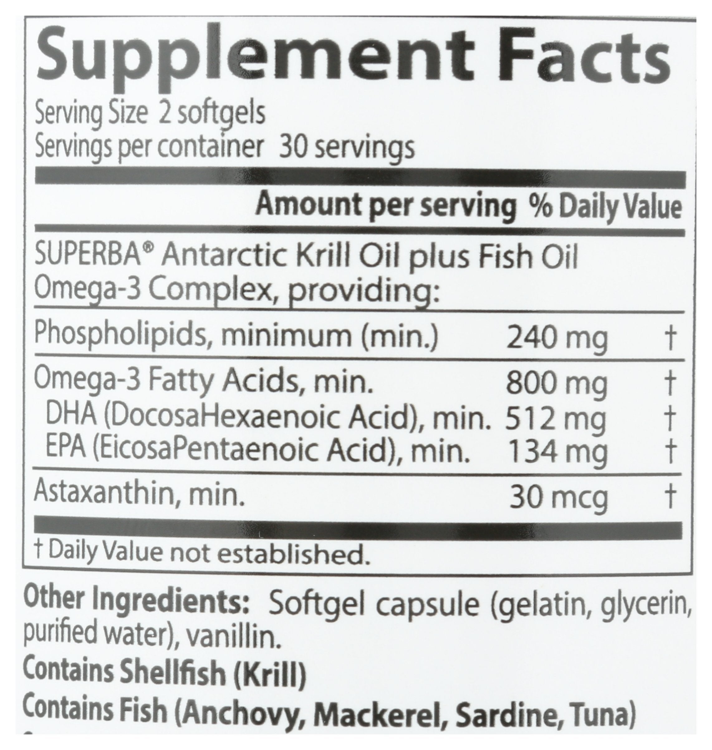 DOCTORS BEST ENHANCED OMEGA3 KRILL OIL