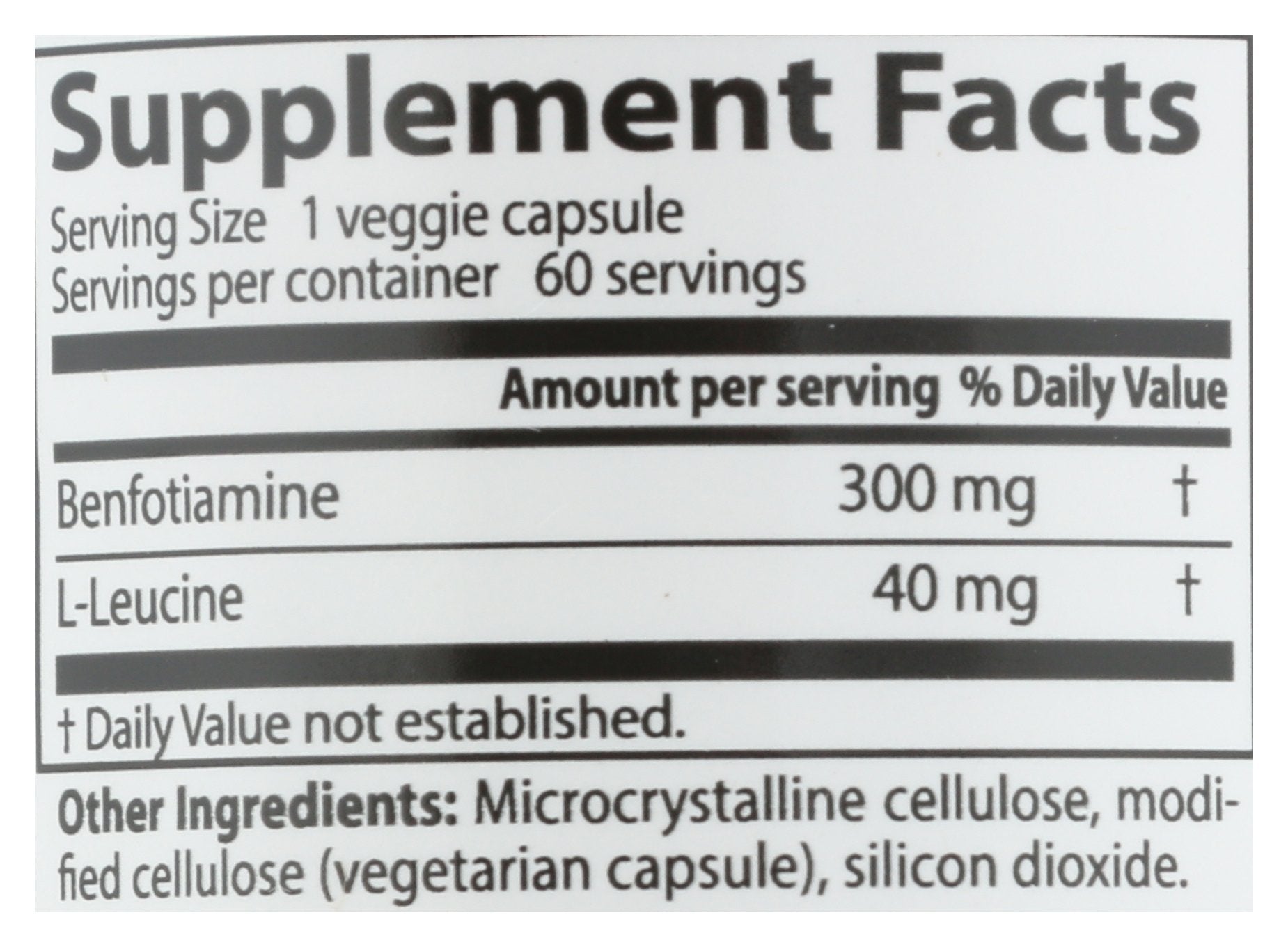 DOCTORS BEST BENFOTIAMINE 300MG