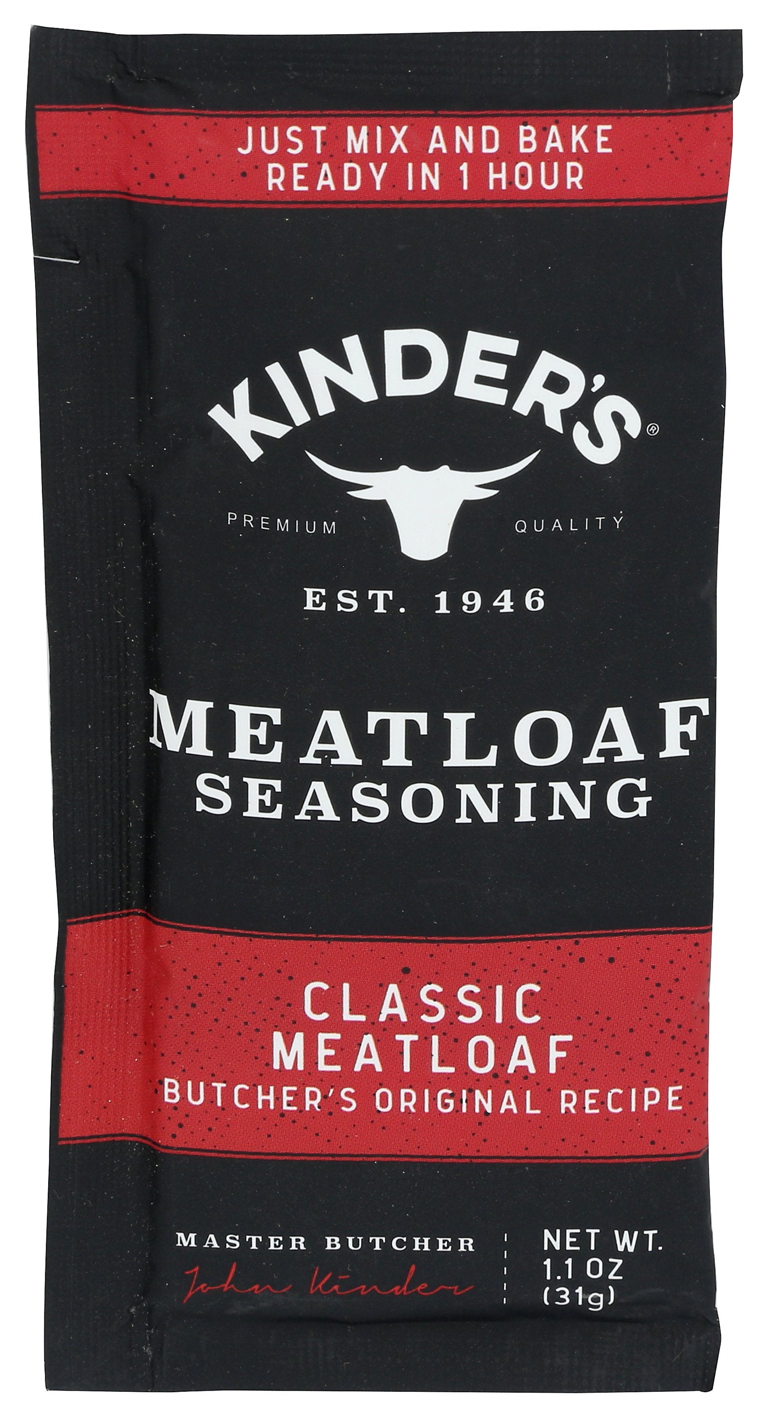 KINDERS SEASONING MEATLOAF - Case of 15