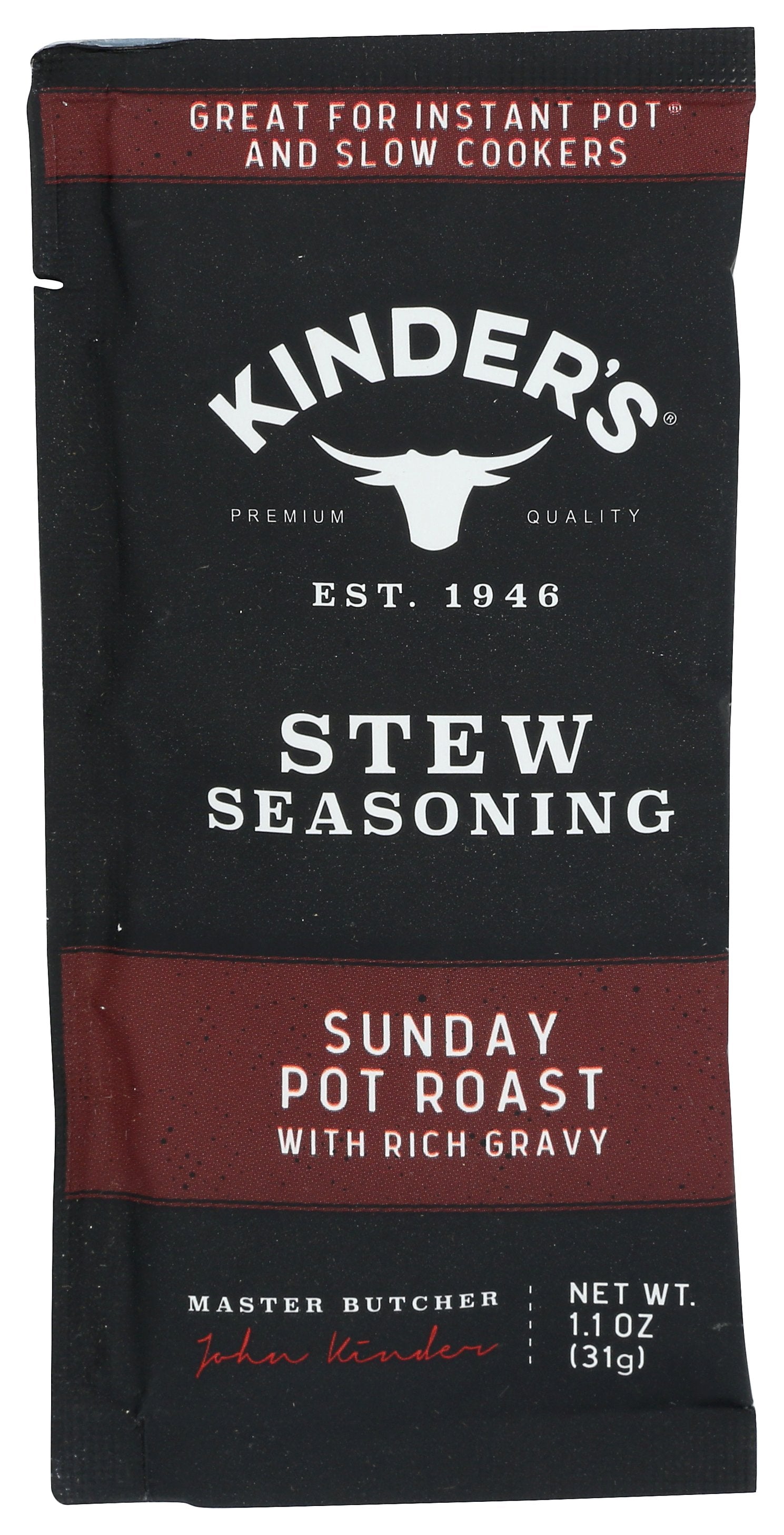 KINDERS SEASONING POT ROAST - Case of 15