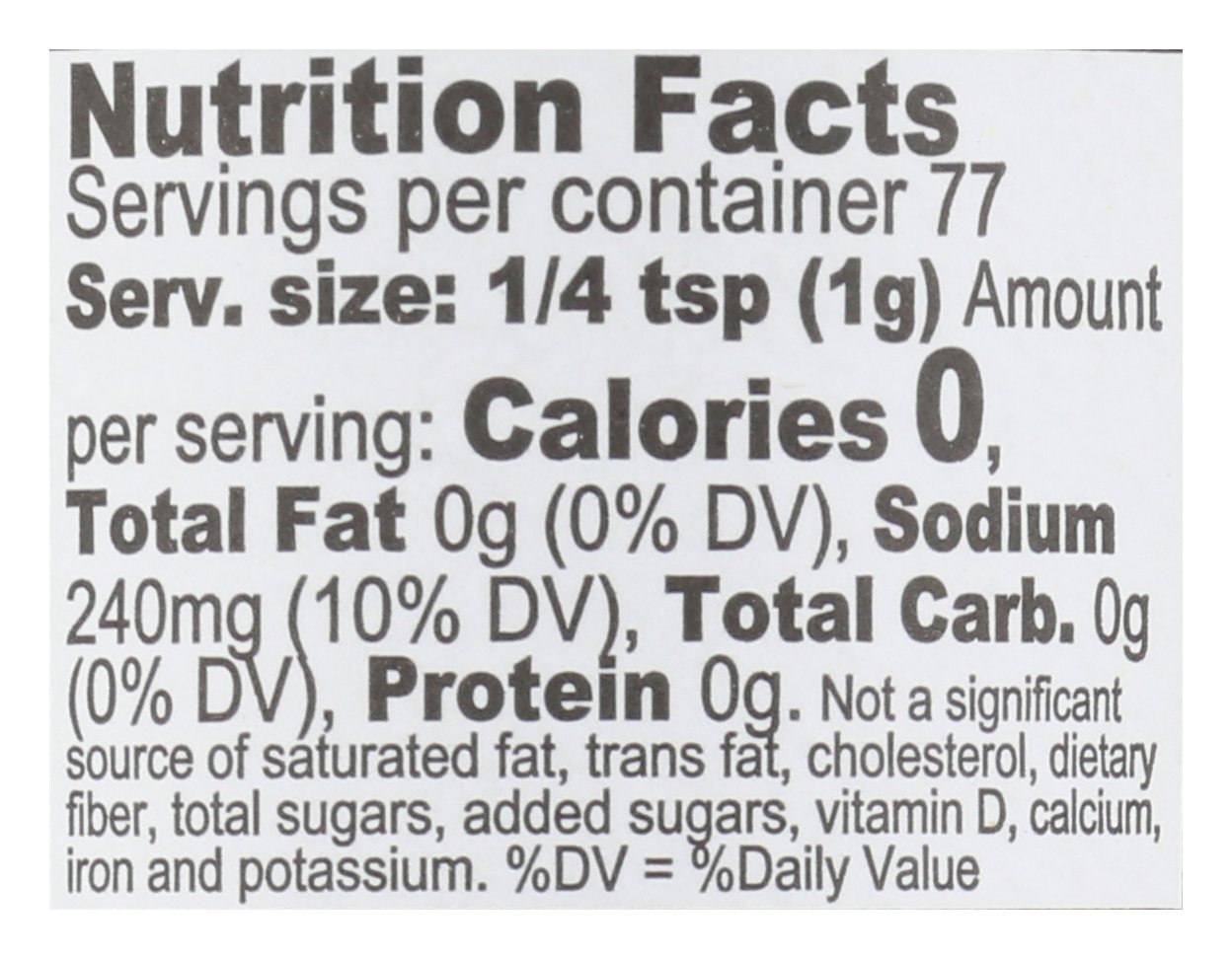 KINDERS SEASONING ORG MASTER SALT - Case of 8
