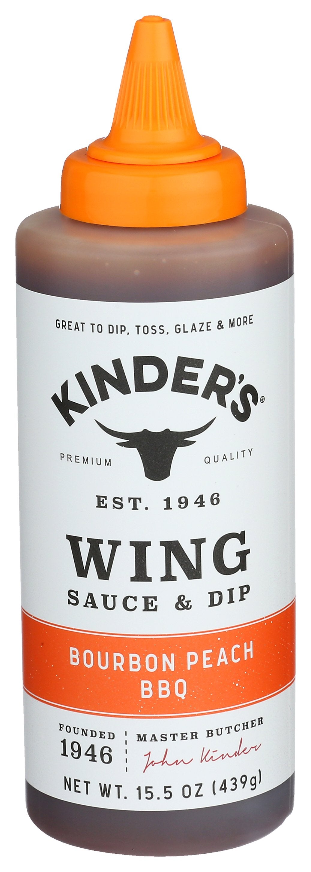 KINDERS SAUCE WING BRBN PCH BBQ - Case of 6