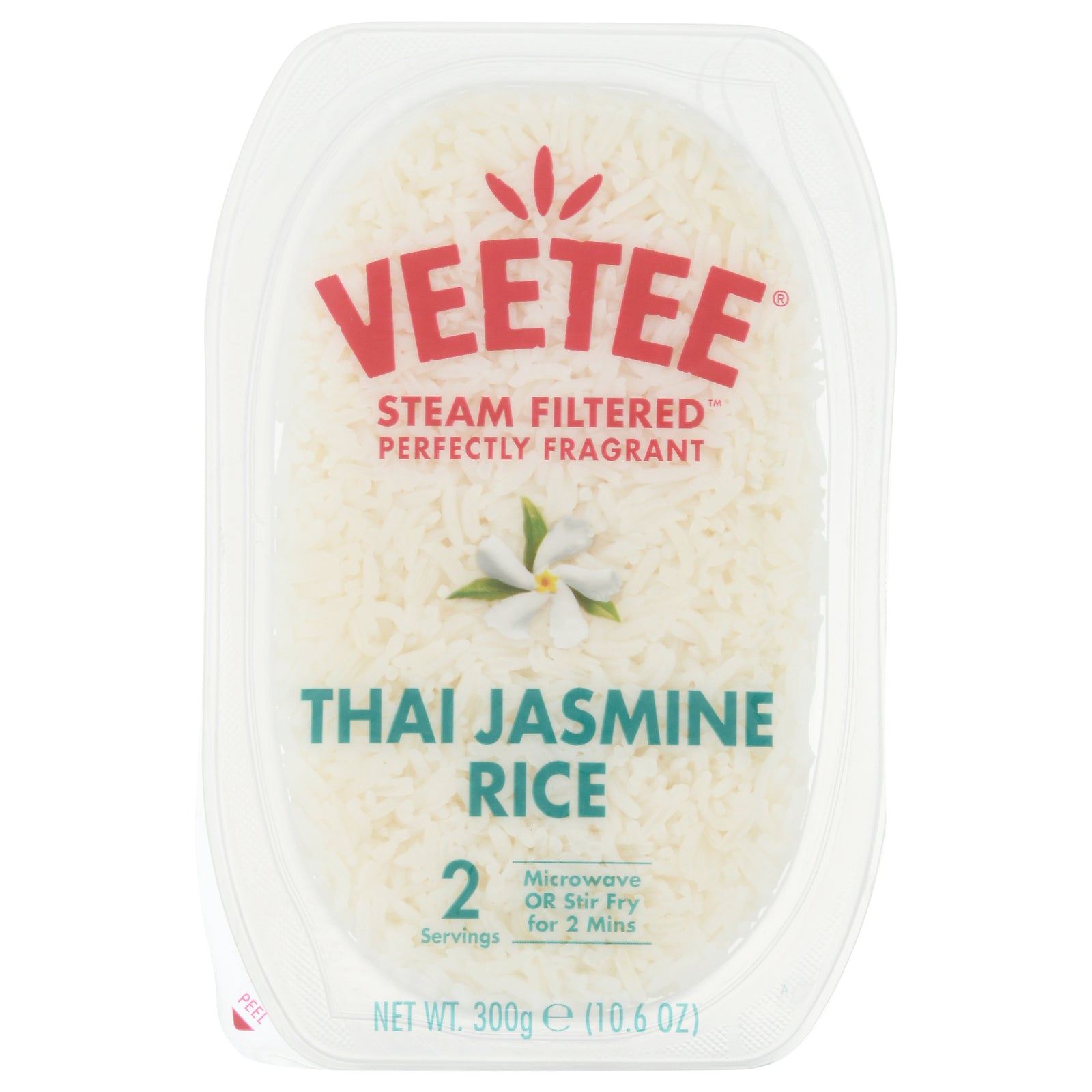 Veetee Thai Jasmine Rice - Case of 6 - 10.6 OZ