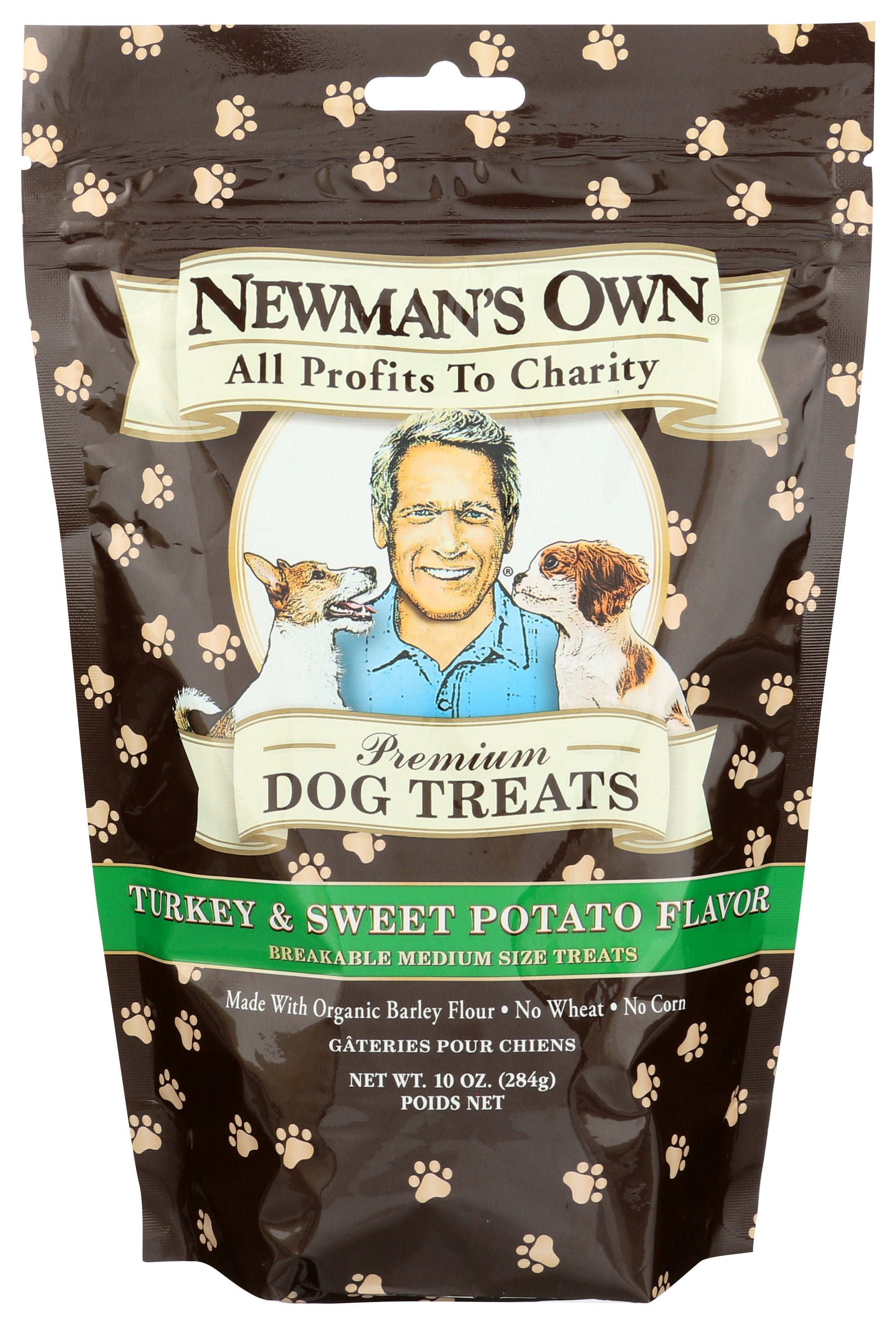 NEWMANS OWN PET TREAT TRKY & SWT PTO ORG3