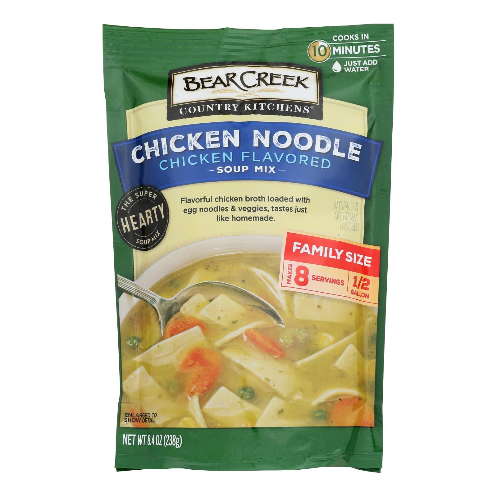 Bear Creek - Soup Mix Chicken Noodle - Case of 6-8.4 OZ