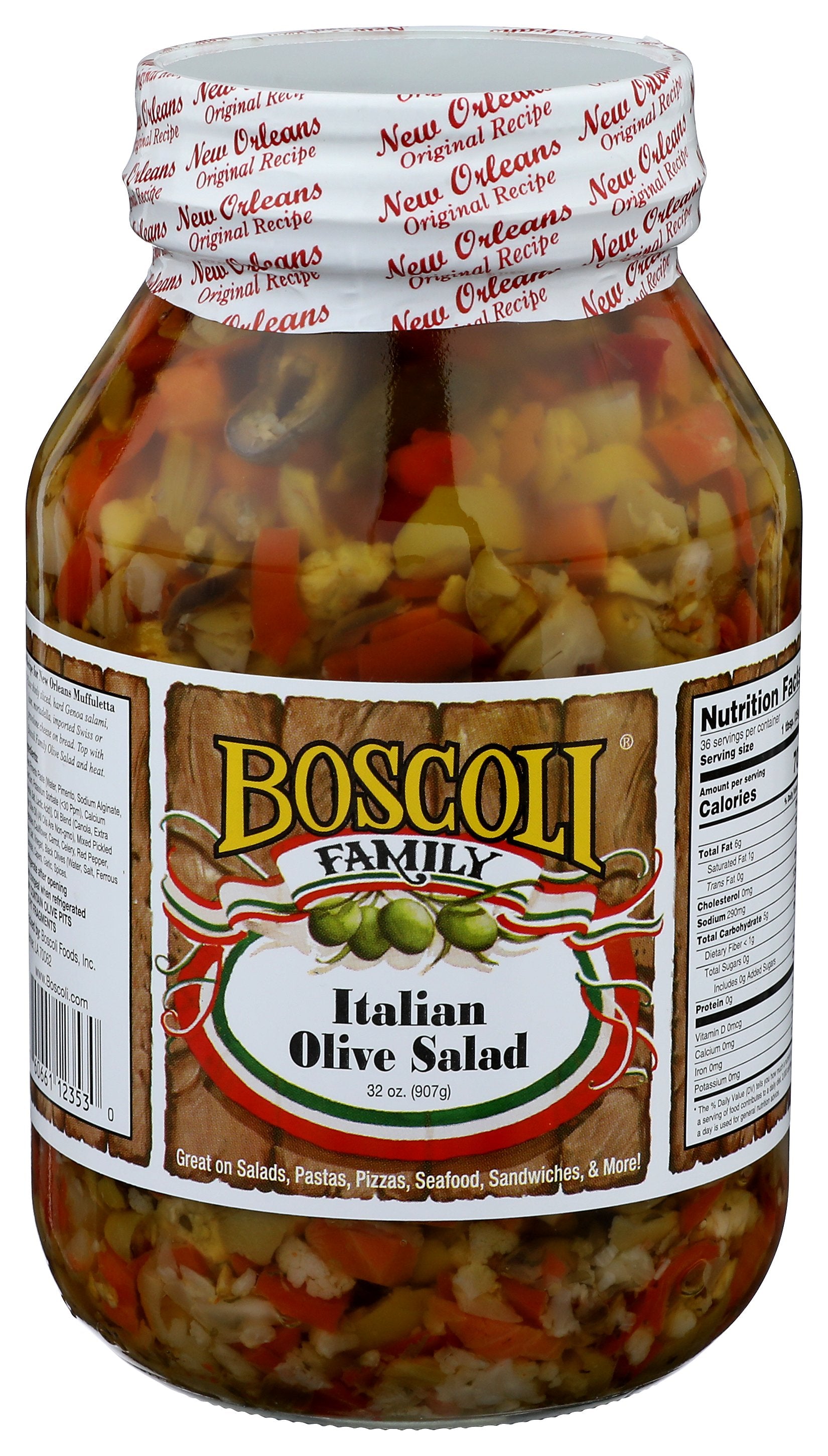 BOSCOLI OLIVE SALAD - Case of 6