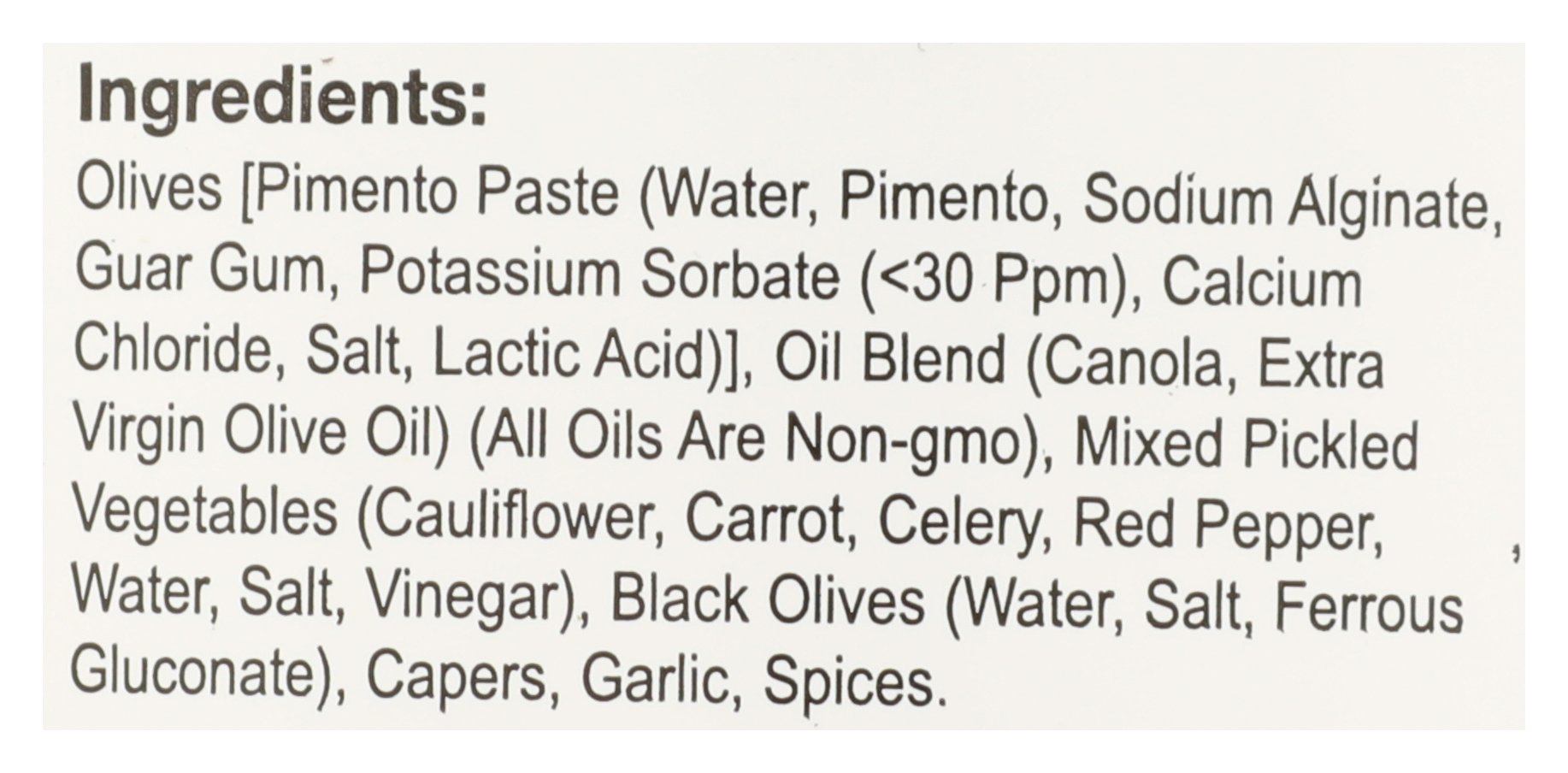 BOSCOLI OLIVE SALAD - Case of 6