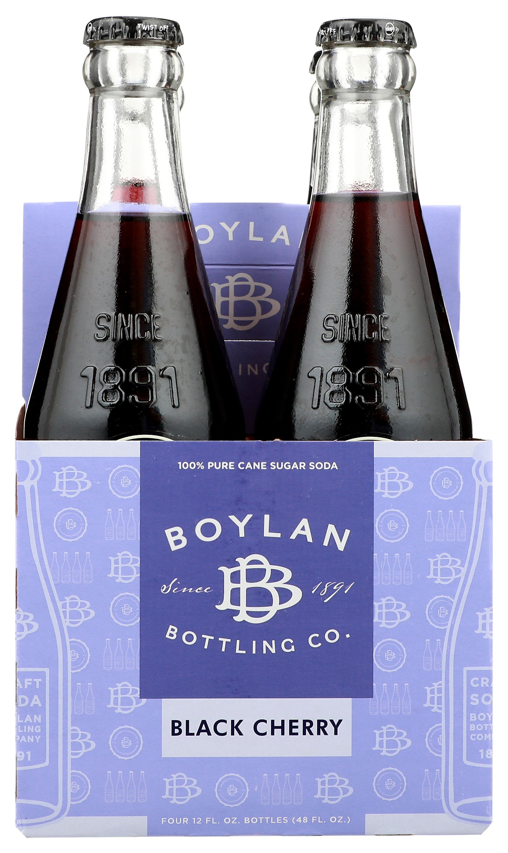 BOYLAN SODA BLCK CHRY 4PK - Case of 6