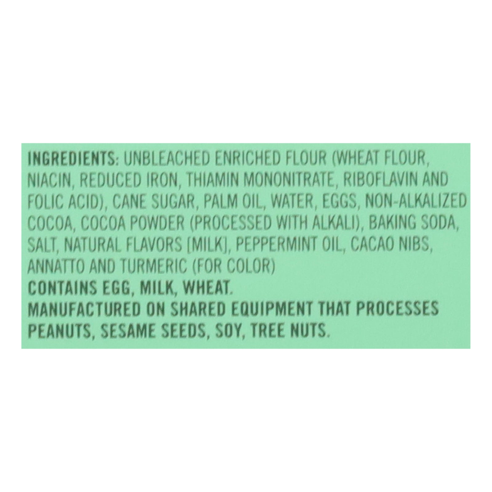 Deweys Bakery - Cookie Thin Choc Mint - CS of 6-9 OZ