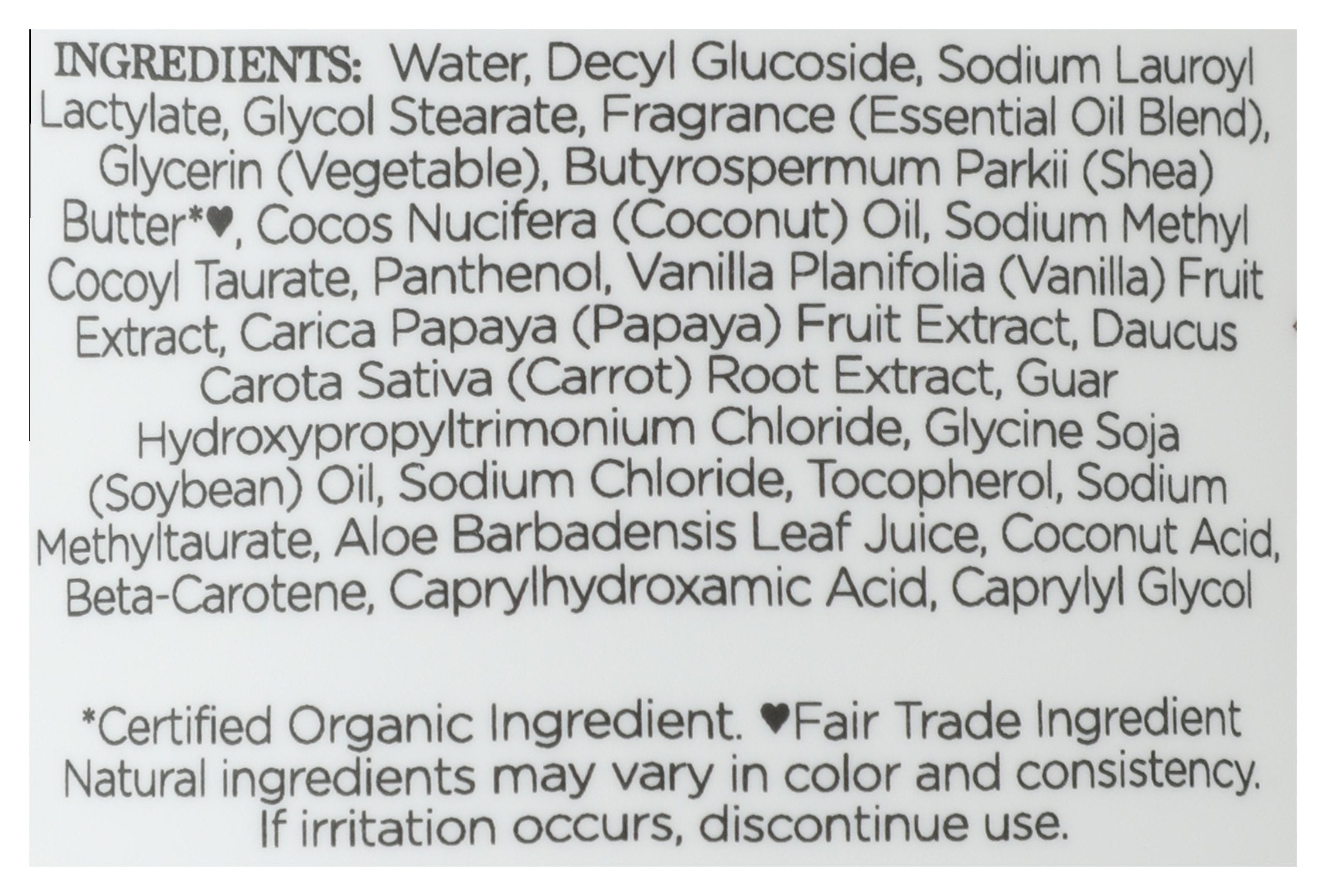 NUBIAN HERITAGE BODY WASH COCONUT PAPAYA - Case of 3