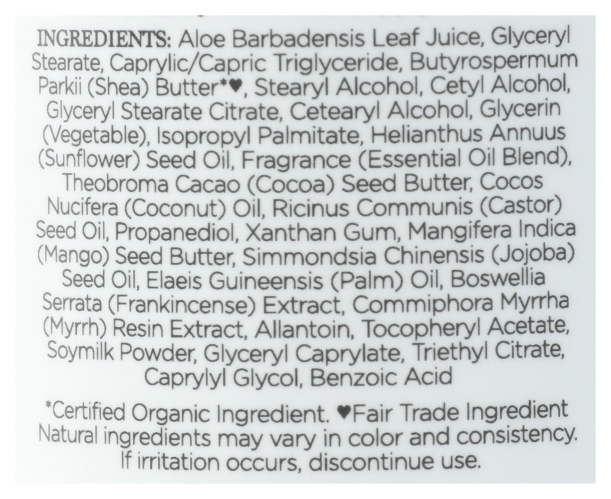 NUBIAN HERITAGE LOTION BODY RAW SHEA - Case of 3
