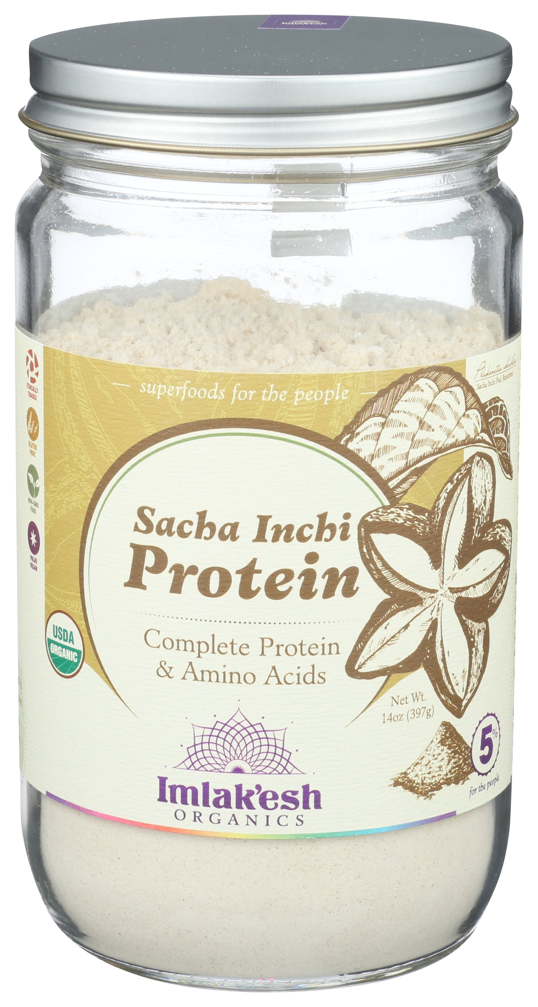 IMLAKESH ORGANICS POWDER PROTN SACHA INCHI